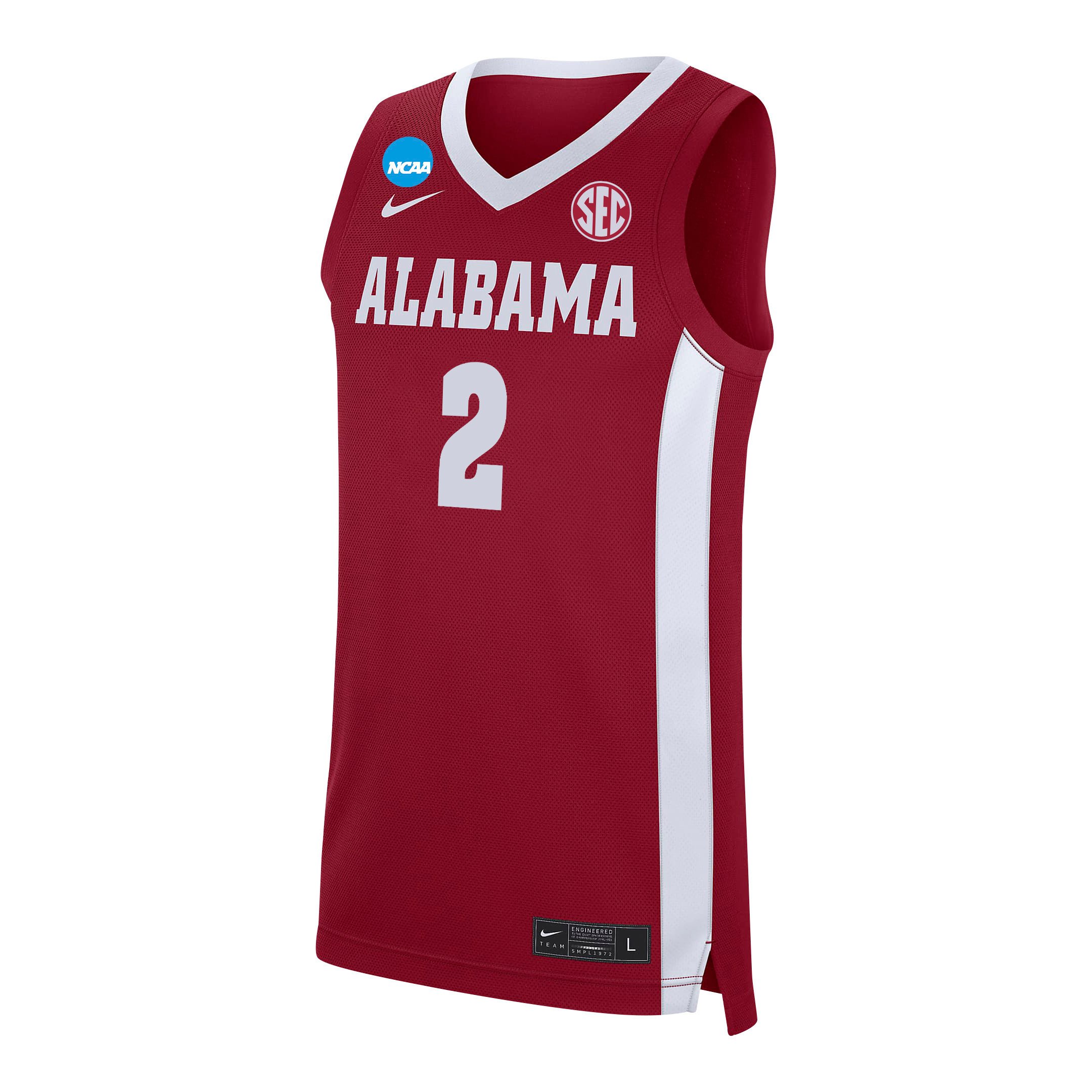 Grant Nelson 2 Alabama Crimson Tide 2024 Red Unisex NCAA Jersey Unisex
