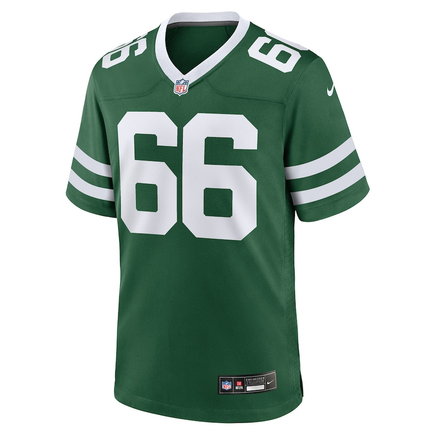 Joe Tippmann 66 New York Jets Team Game Legacy Green NFL Jersey Men's