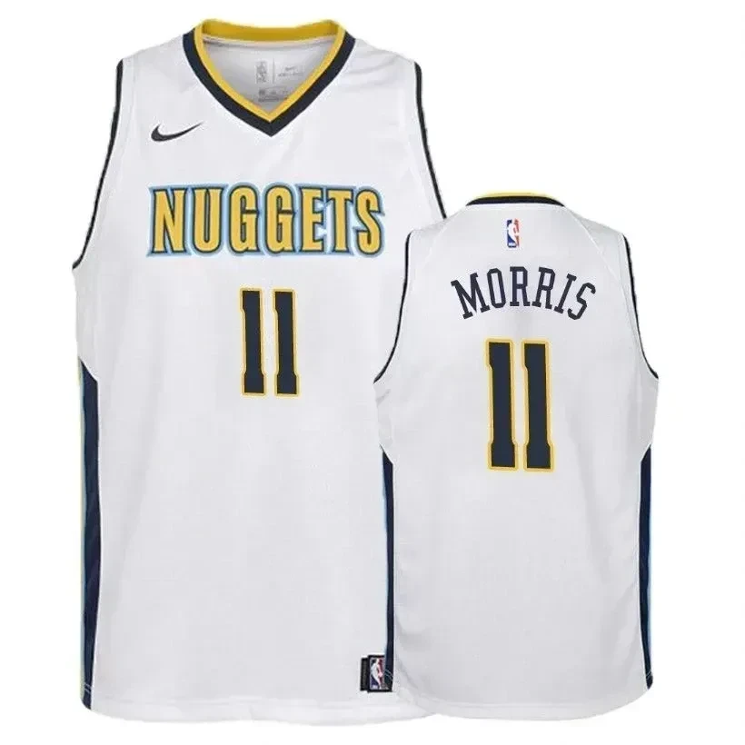Denver Nuggets Monte Morris 11 Associatio White NBA Jersey Youth