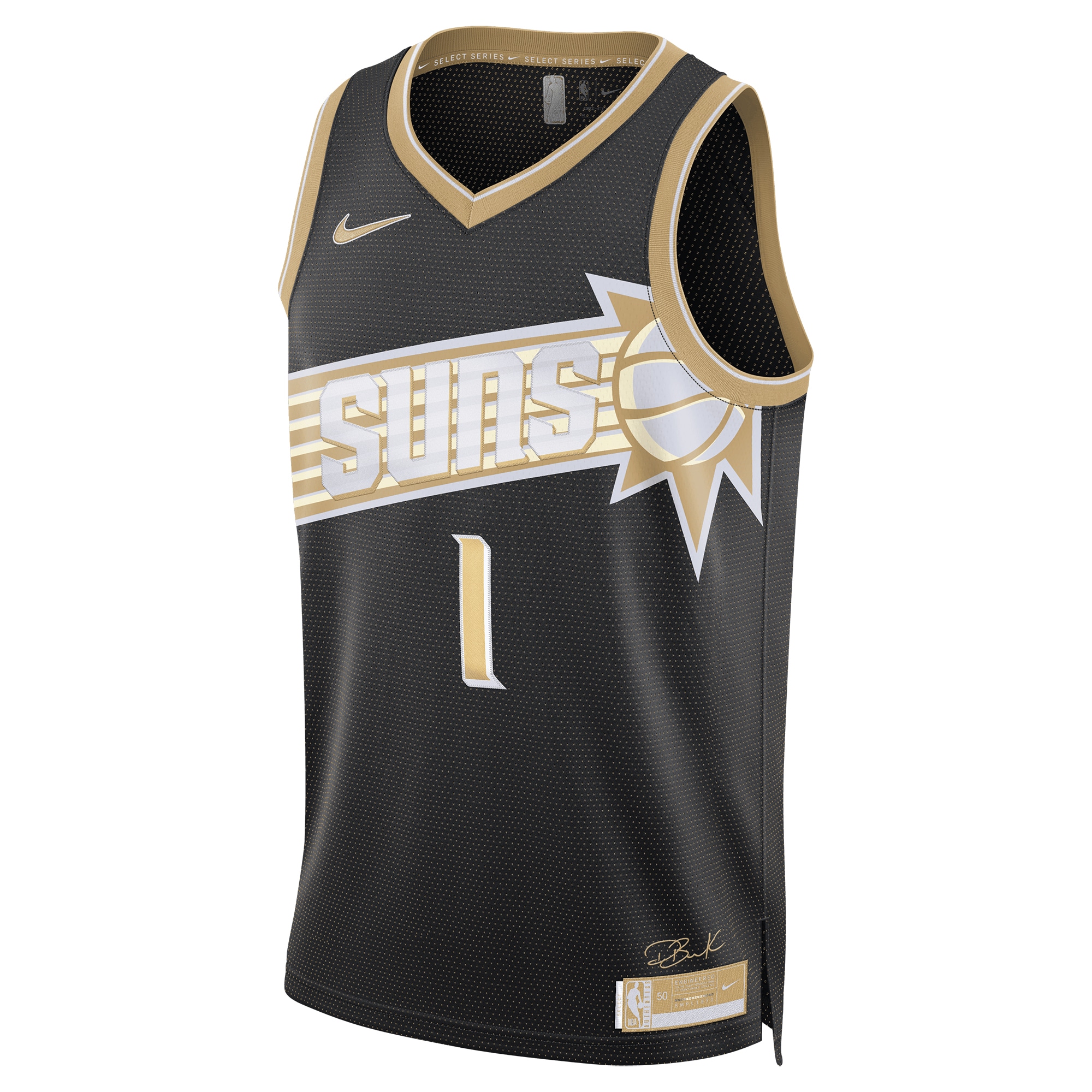 Phoenix Suns Select Series Swingman Devin Booker NBA Jersey Men's