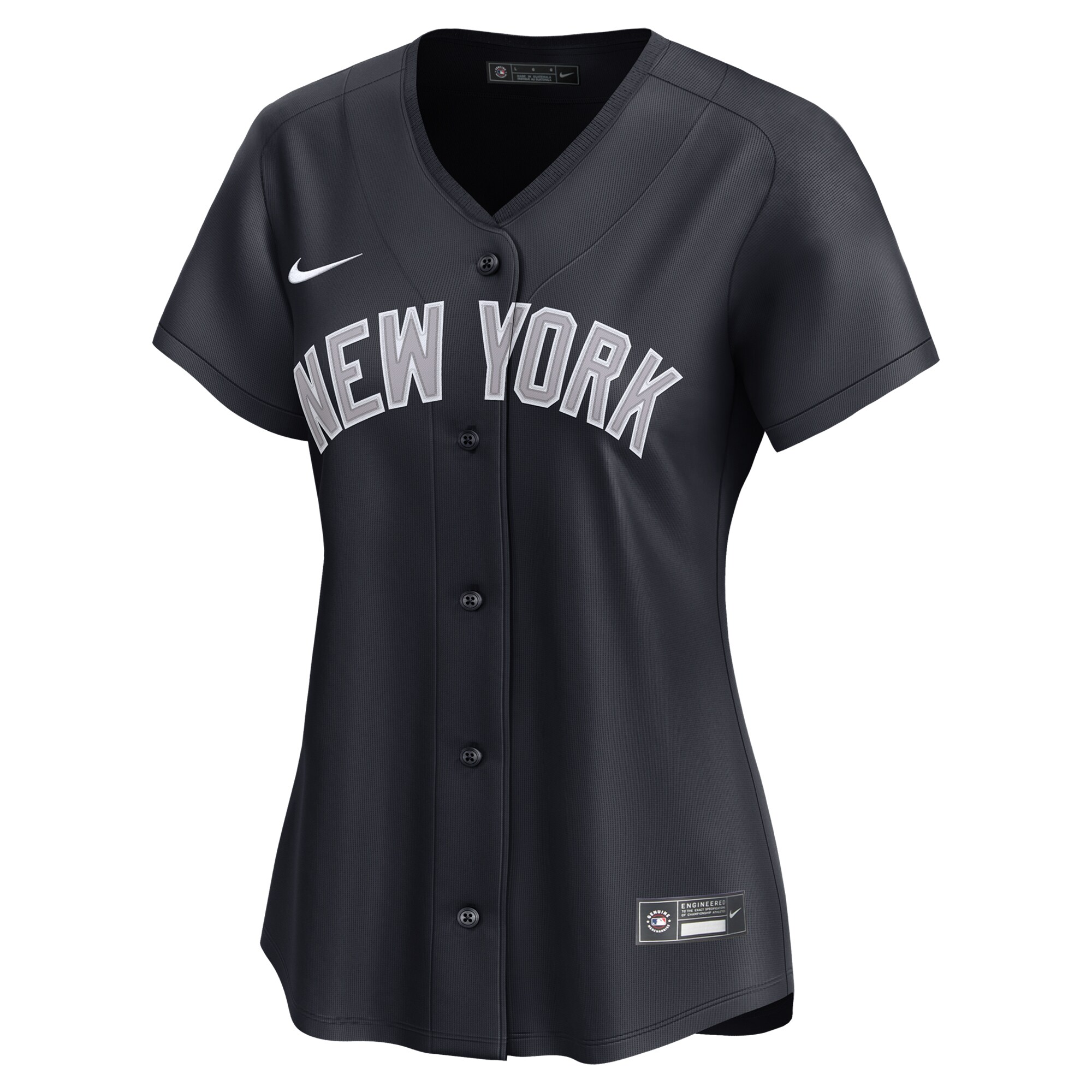 New York Yankees Navy Alternate Limited Custom MLB Jersey Women's