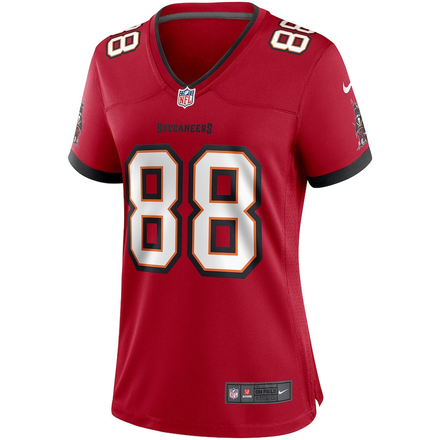 Mark Carrier 88 Tampa Bay Buccaneers Womens Game Retired Red NFL Jersey Women's