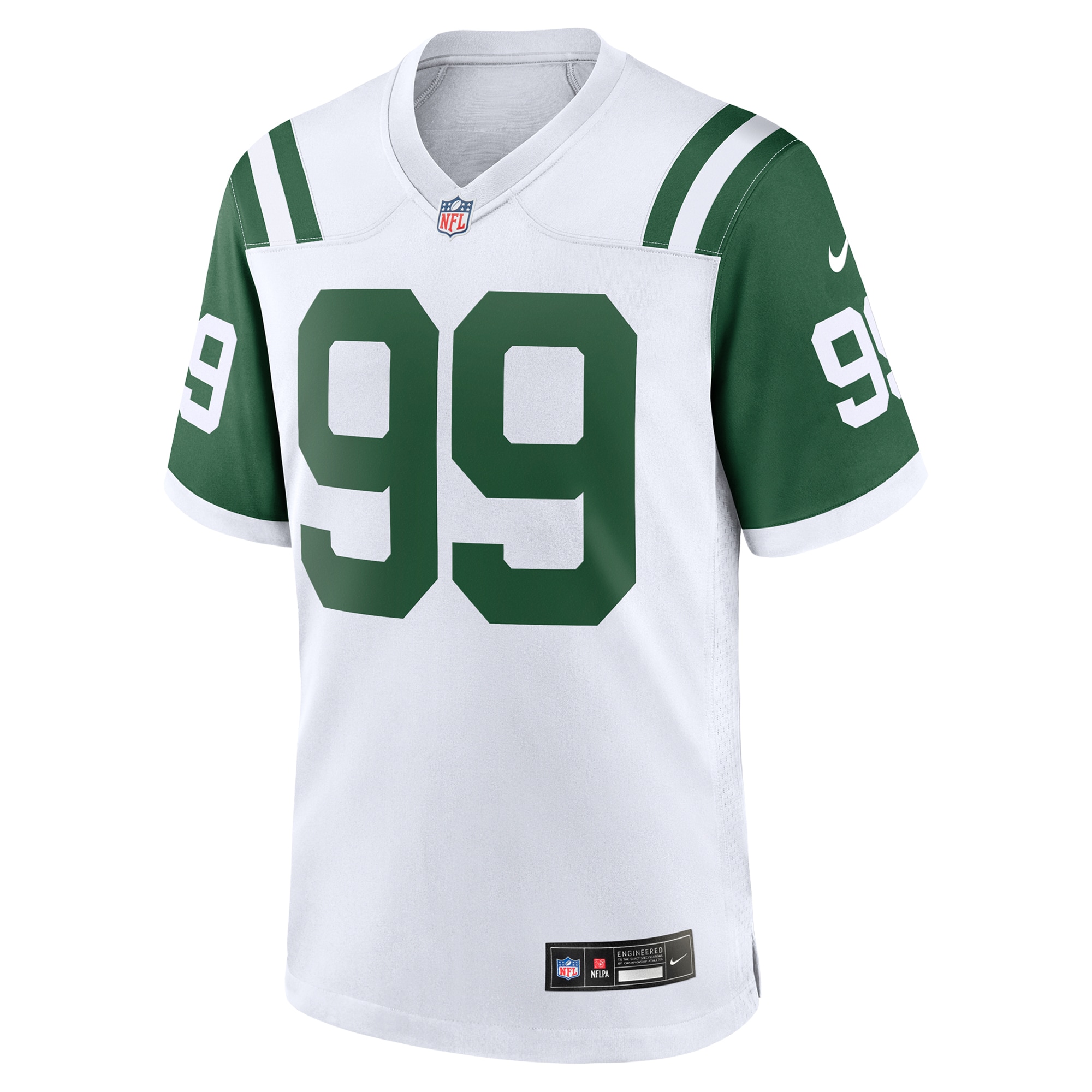New York Jets Will McDonald IV White Classic Alternate Game NFL Jersey Men's