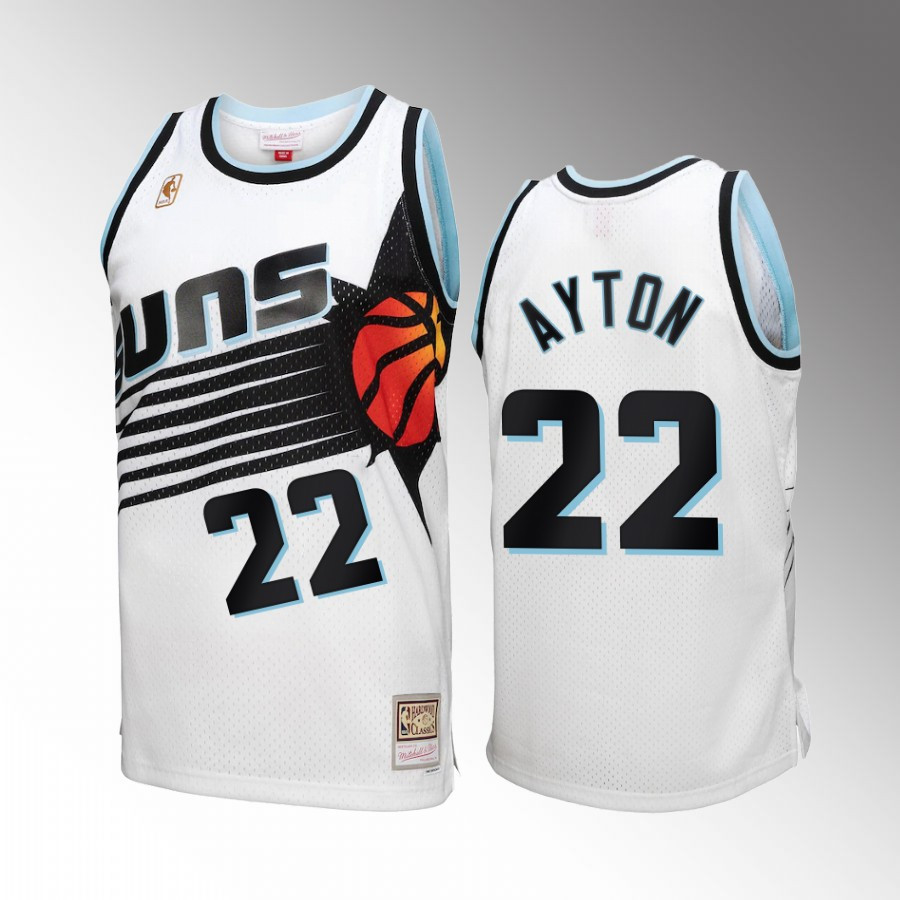 Phoenix Suns Deandre Ayton 2 White Reload 3.0 Mitchell Ness NBA Jersey Men's