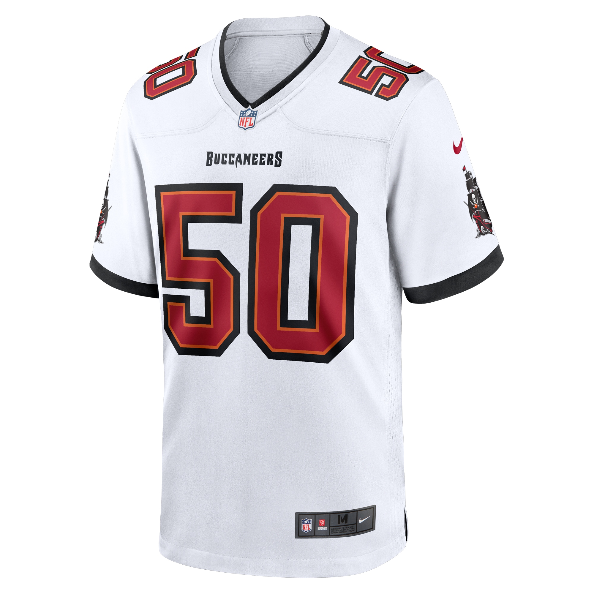 Tampa Bay Buccaneers Vita Vea White White Game NFL Jersey Men's
