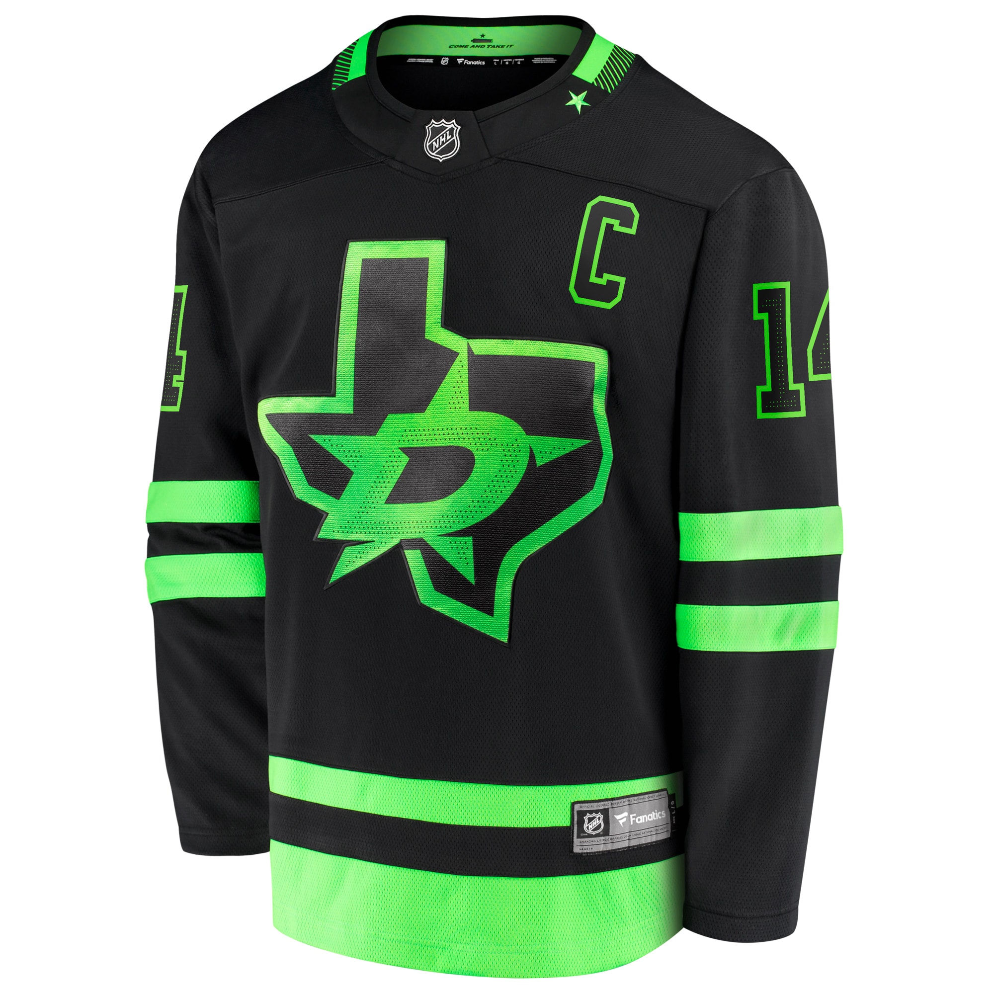 Dallas Stars Jamie Benn Black Alternate Premier Breakaway Player NHL Jersey Men's