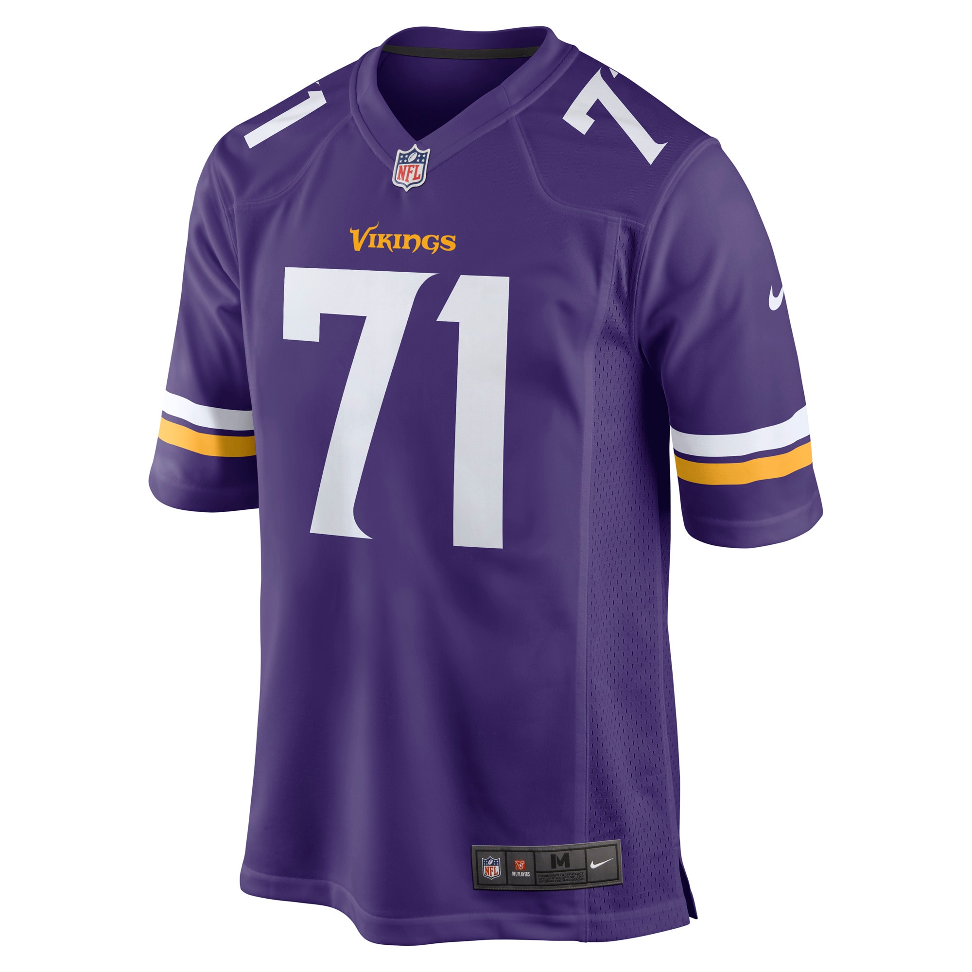 Minnesota Vikings Christian Darrisaw Purple Game NFL Jersey Men's