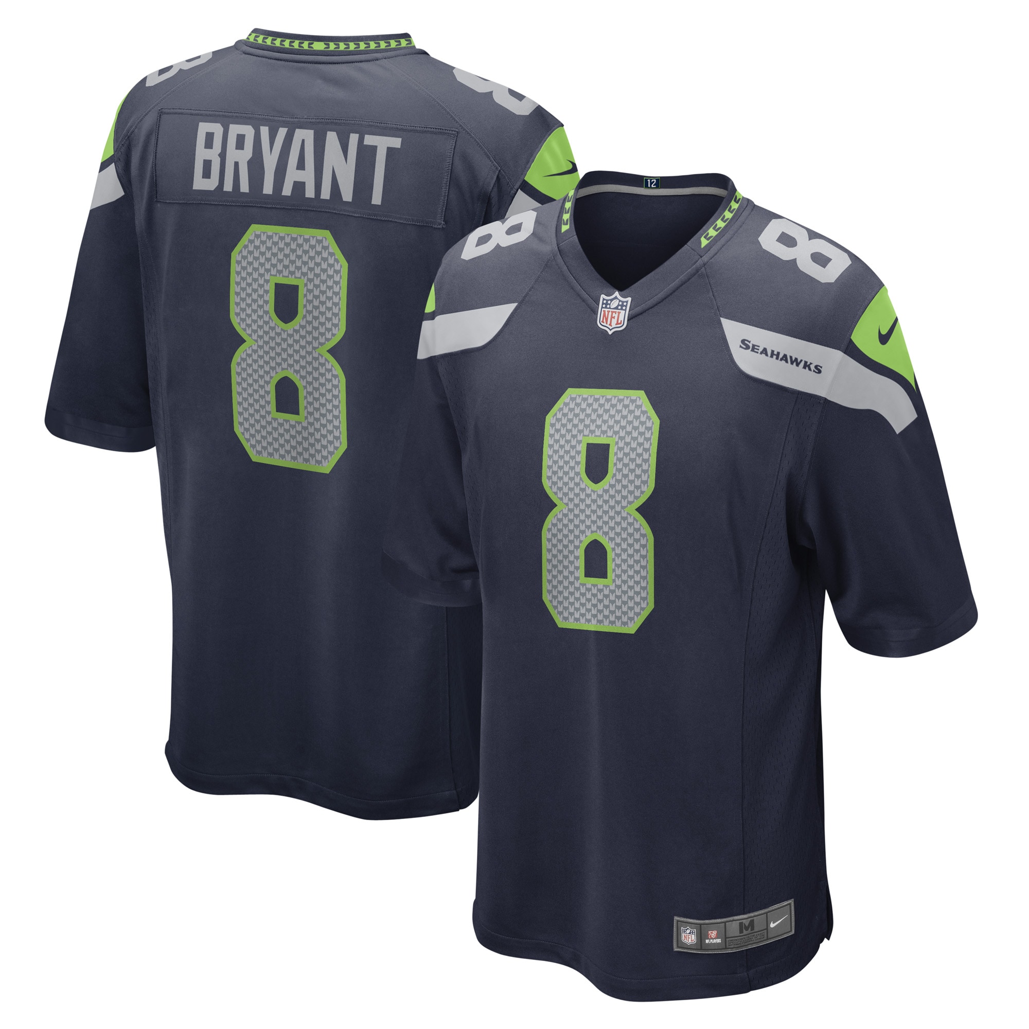 Seattle Seahawks Coby Bryant College Navy Game Player NFL Jersey Men's