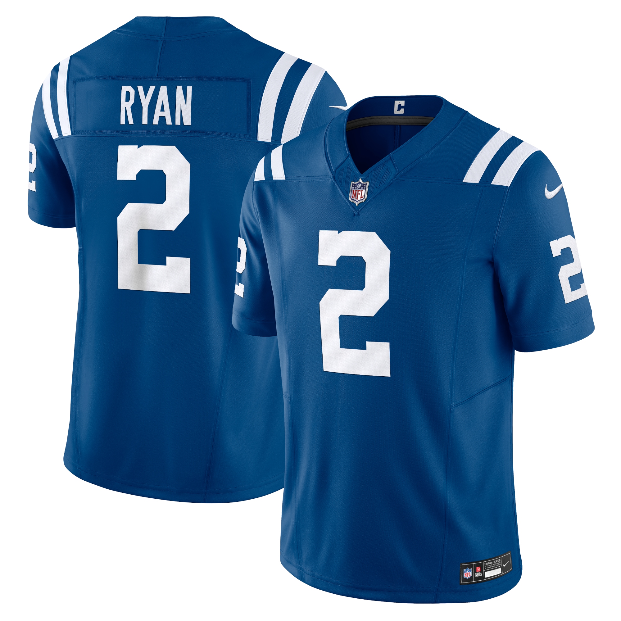 Indianapolis Colts Matt Ryan Royal Vapor F.U.S.E. Limited NFL Jersey Men's