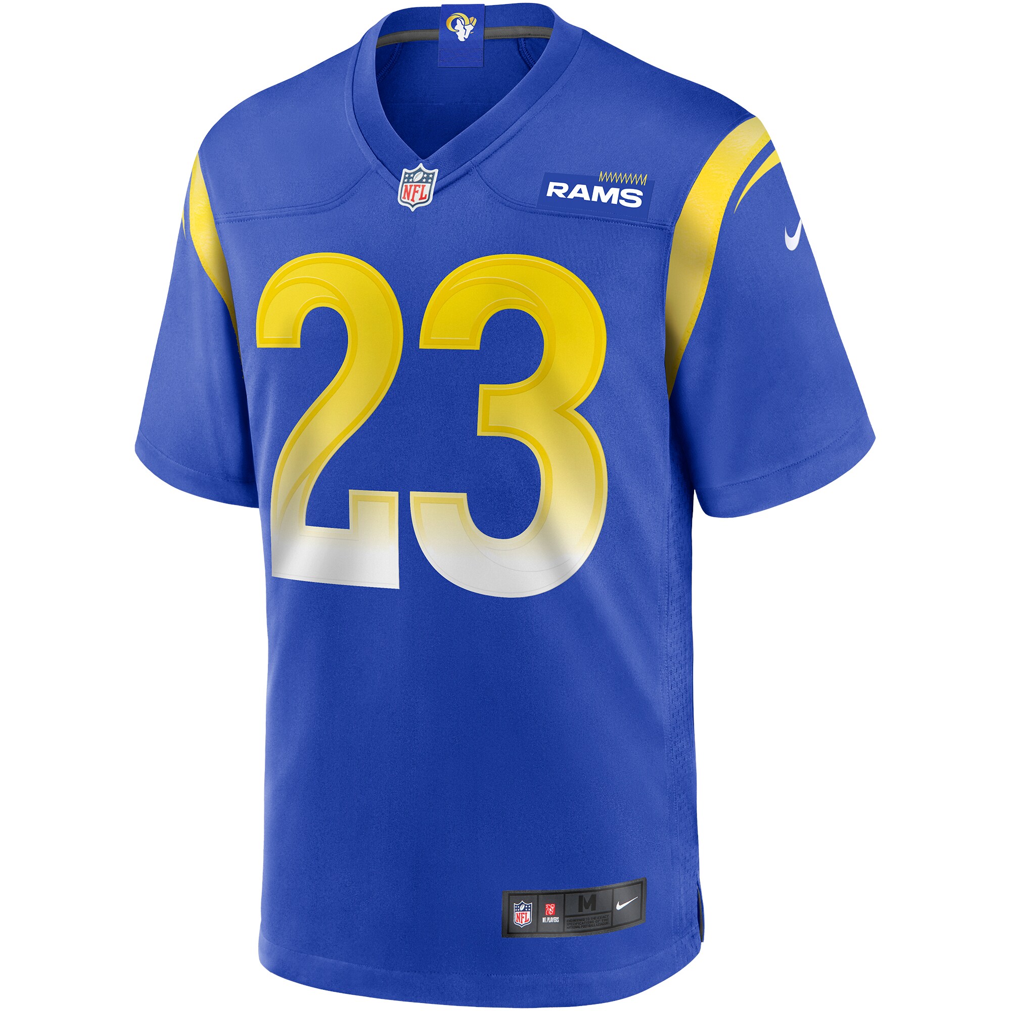 Los Angeles Rams Cam Akers Royal Game Player NFL Jersey Men's