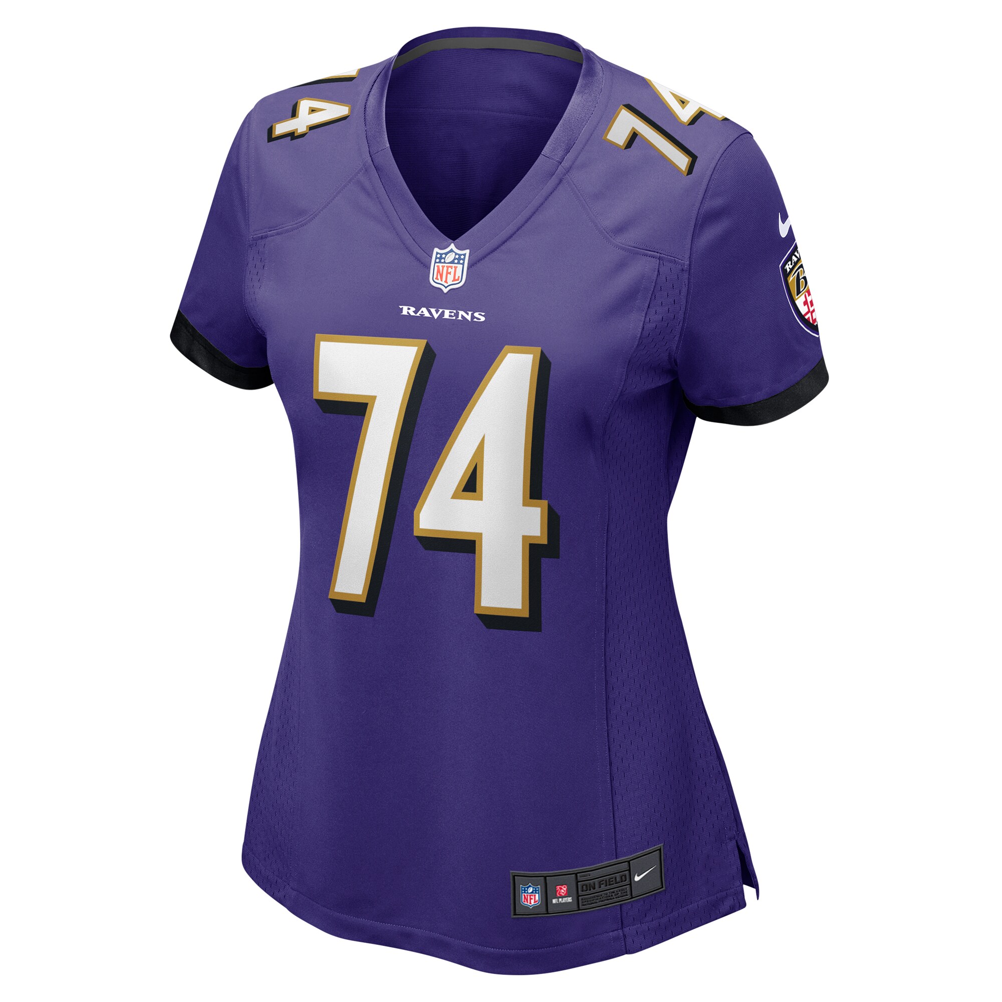 Baltimore Ravens Josh Jones Purple Game NFL Jersey Women's