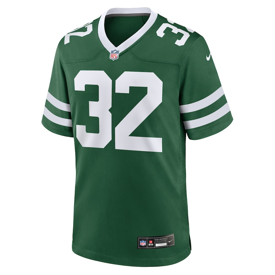 Isaiah Davis 32 New York Jets Team Game Legacy Green NFL Jersey Men's