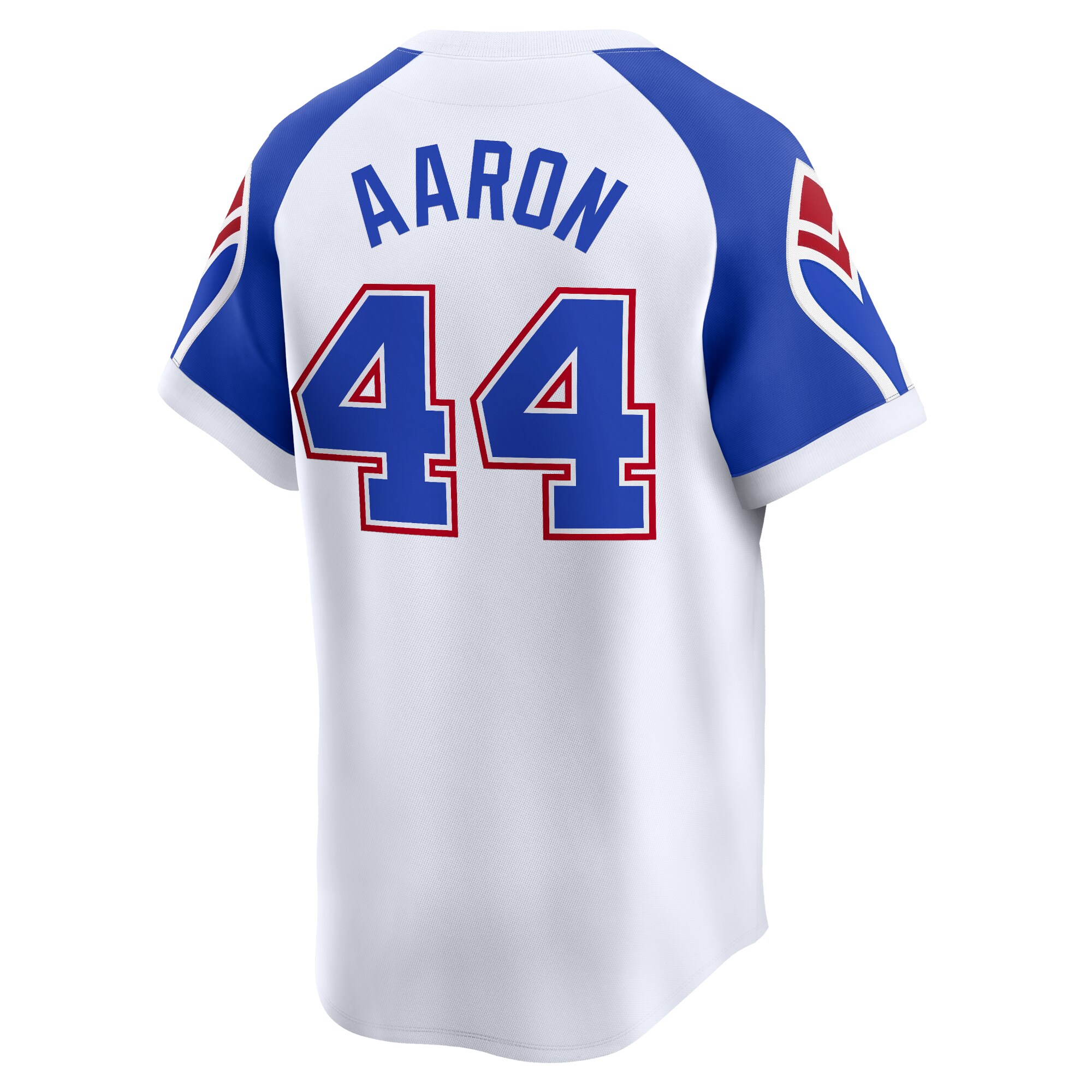Atlanta Braves Hank Aaron White Throwback Cooperstown Limited MLB Jersey Men's