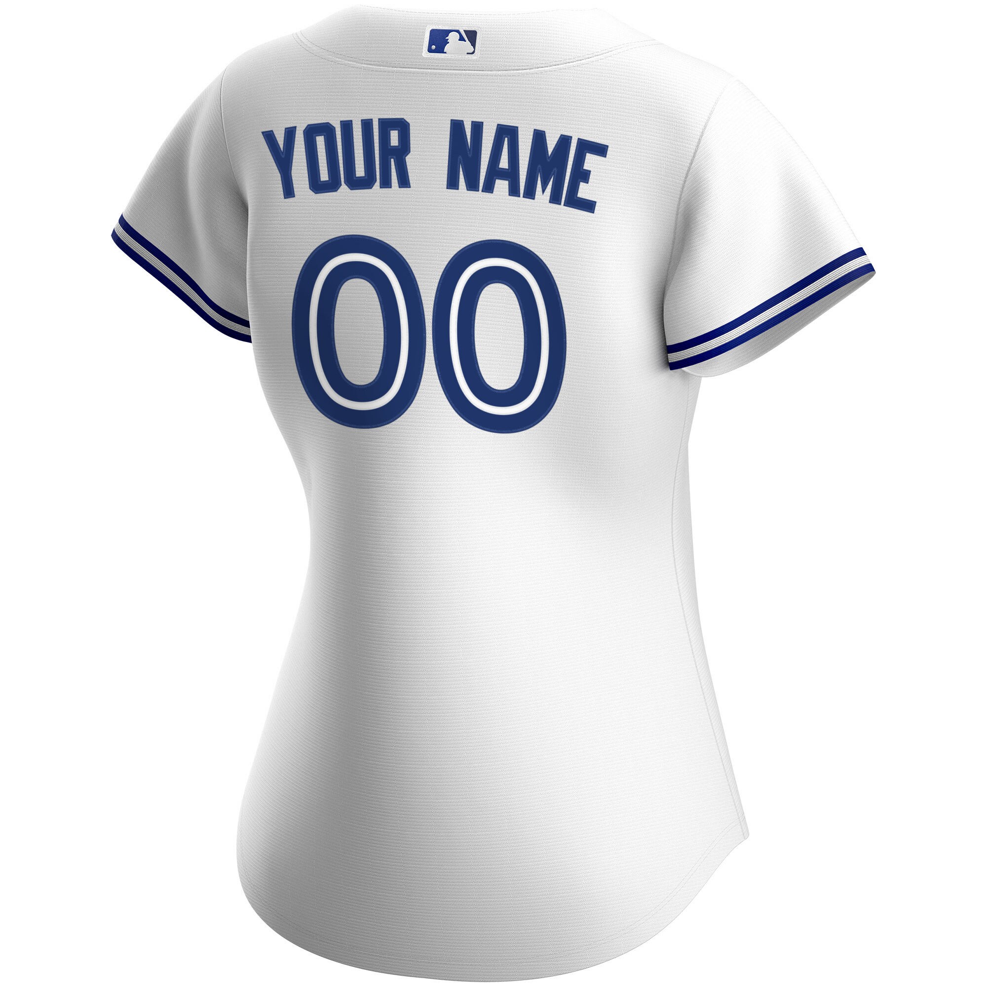 Toronto Blue Jays White Home Custom MLB Jersey Women's