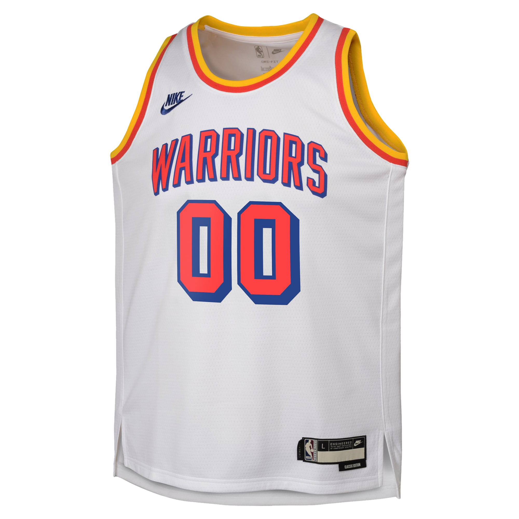 Golden State Warriors Hardwood Classic Swingman Custom NBA Jersey Youth
