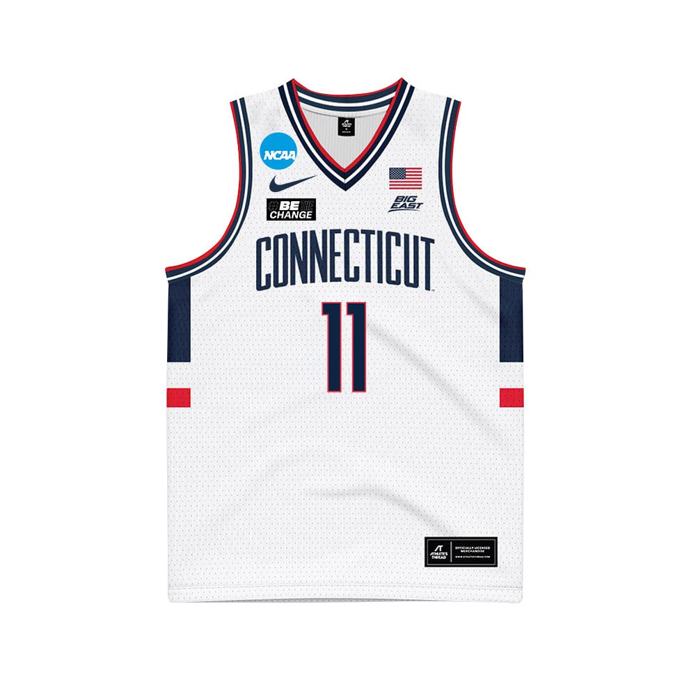 Alex Karaban 11 UConn Huskies 2024 White Unisex NCAA Jersey Unisex