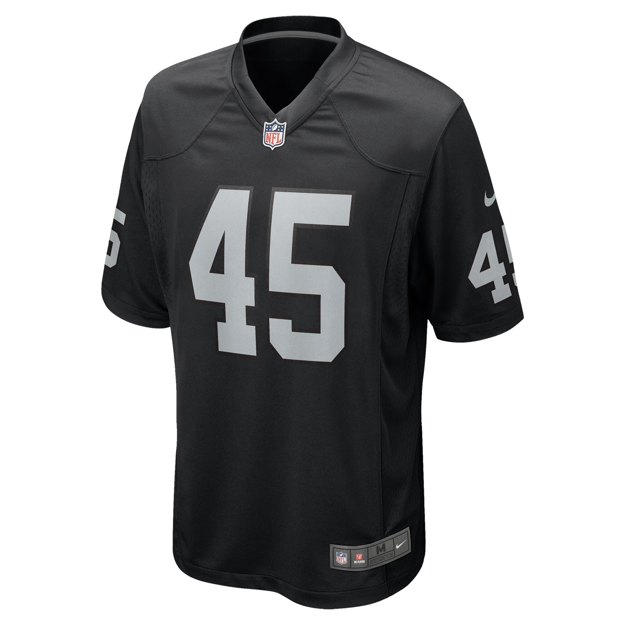 Las Vegas Raiders Tommy Eichenberg Black Team Game NFL Jersey Men's