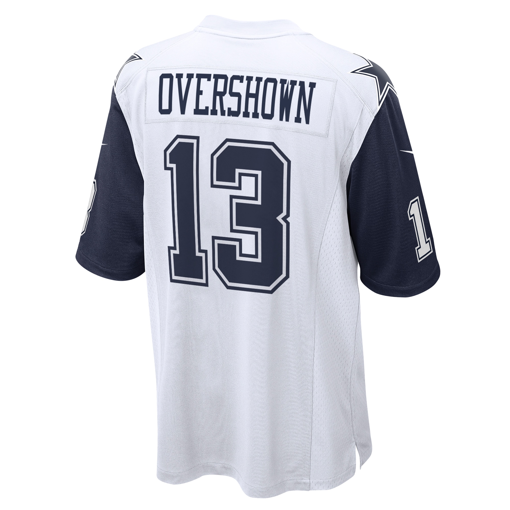 Dallas Cowboys DeMarvion Overshown White Game NFL Jersey Men's