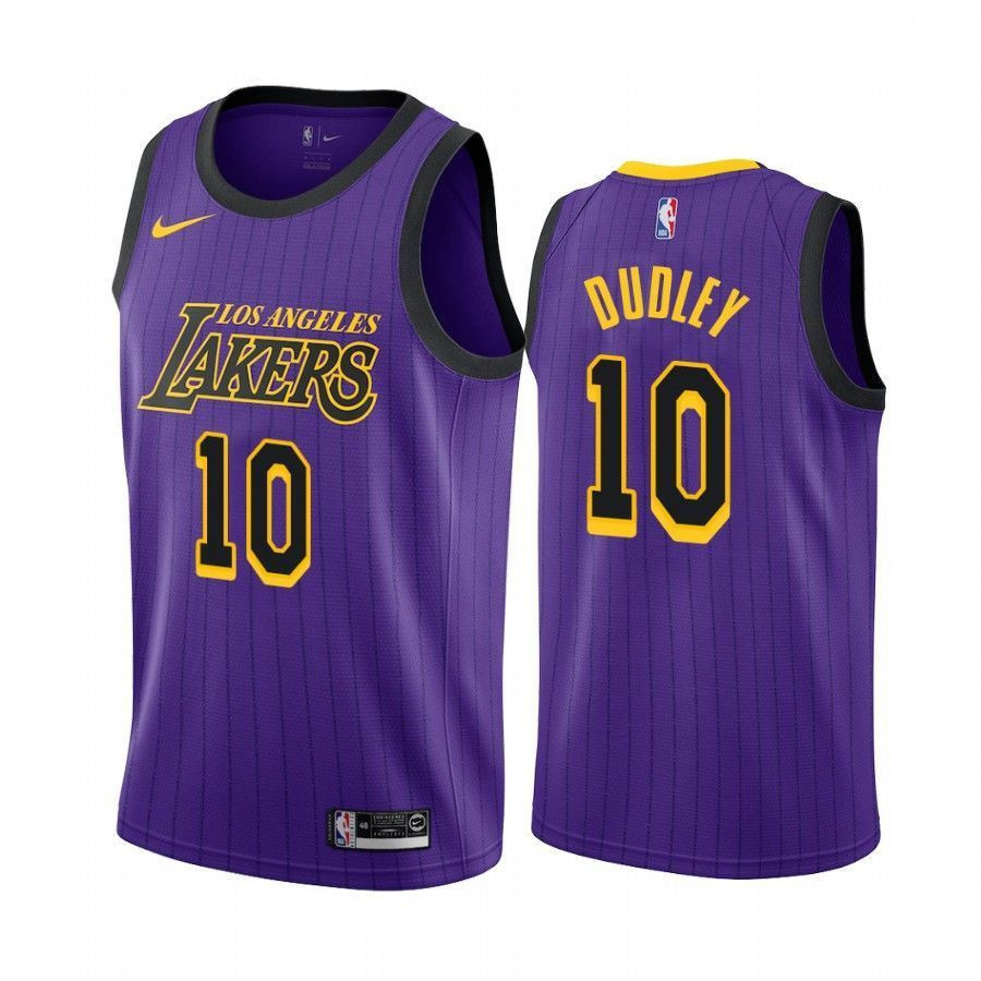 Los Angeles Lakers Jared Dudley 10 City NBA Jersey Men's