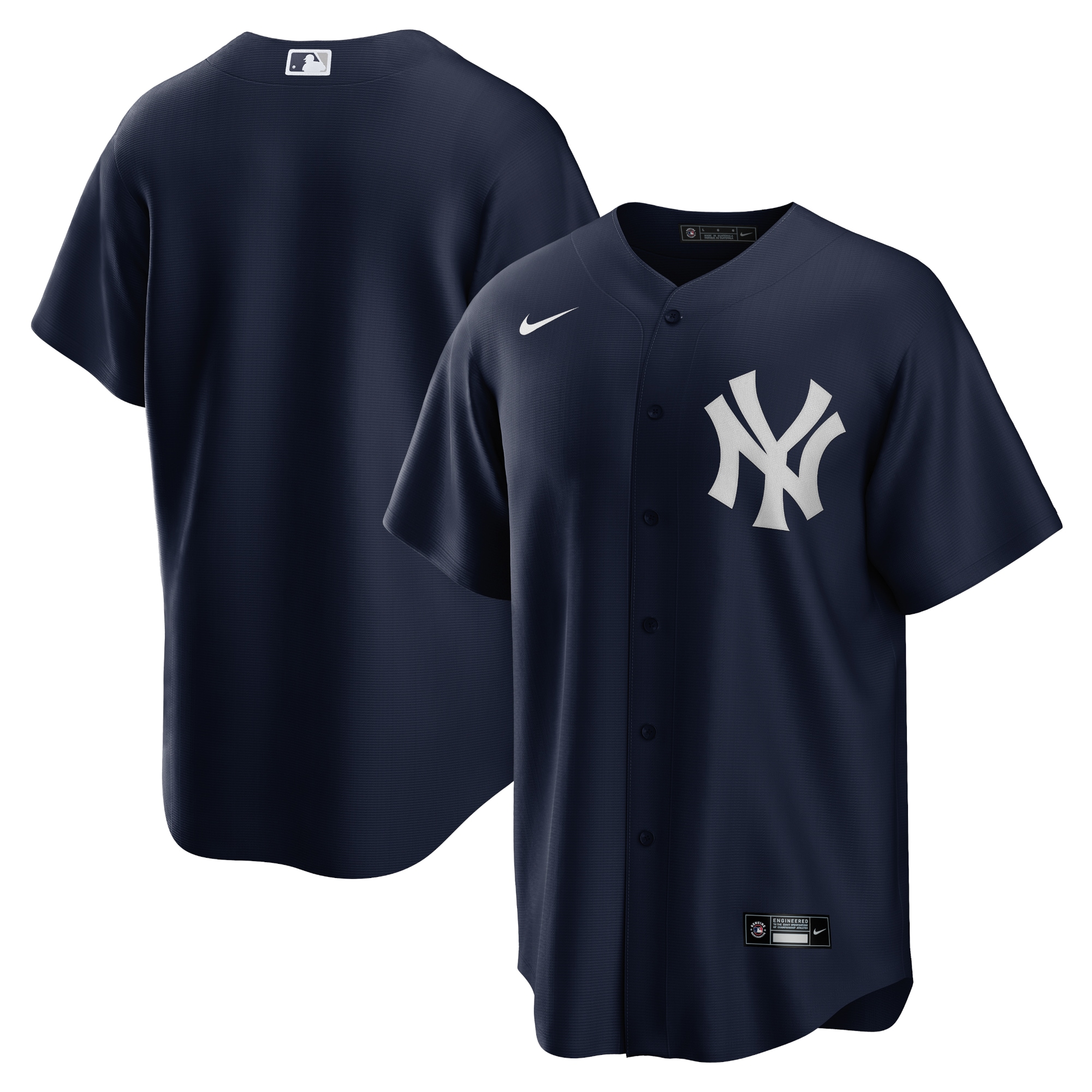 New York Yankees Navy Alternate Team MLB Jersey Men's
