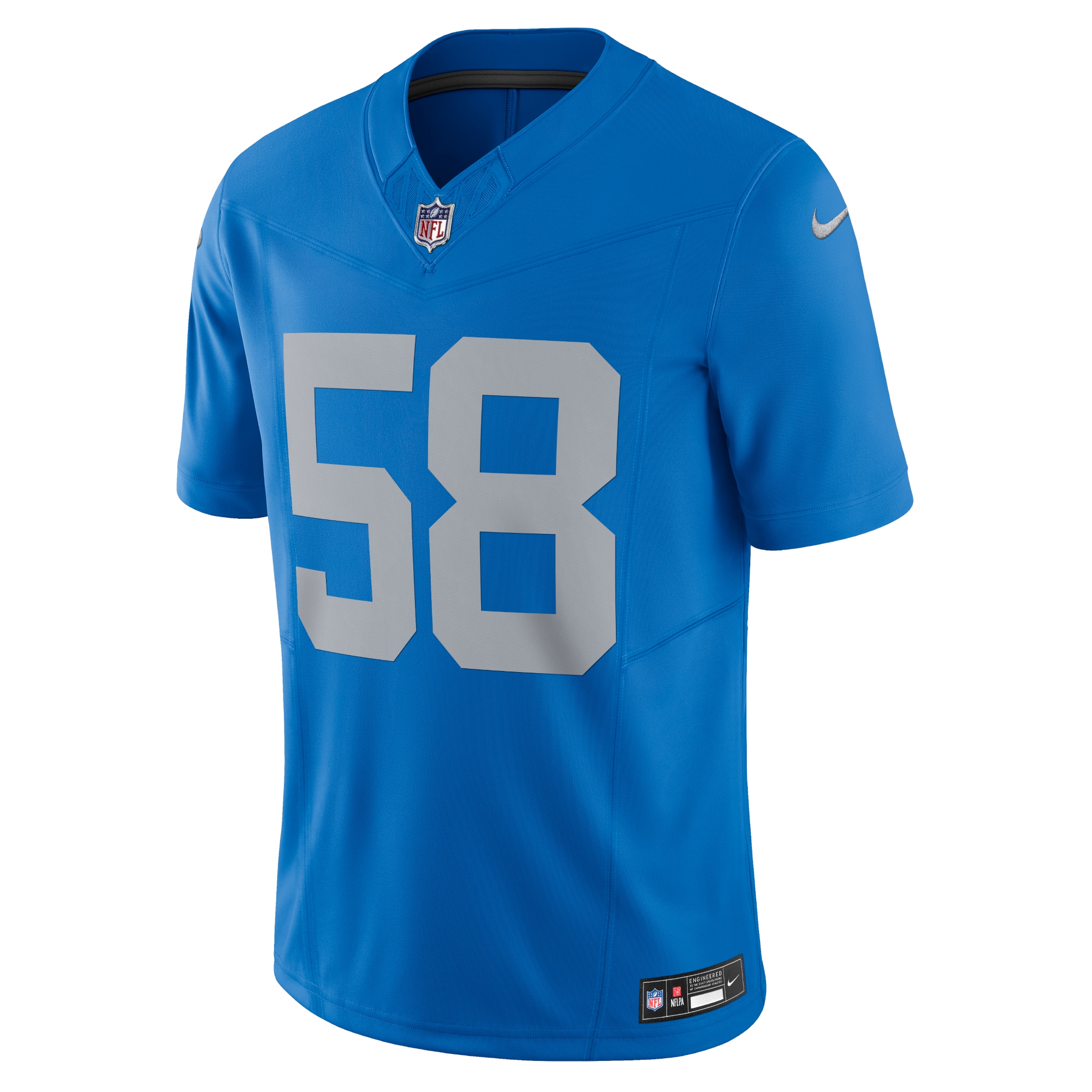 Detroit Lions Penei Sewell Blue Vapor F.U.S.E. Alternate Limited NFL Jersey Men's