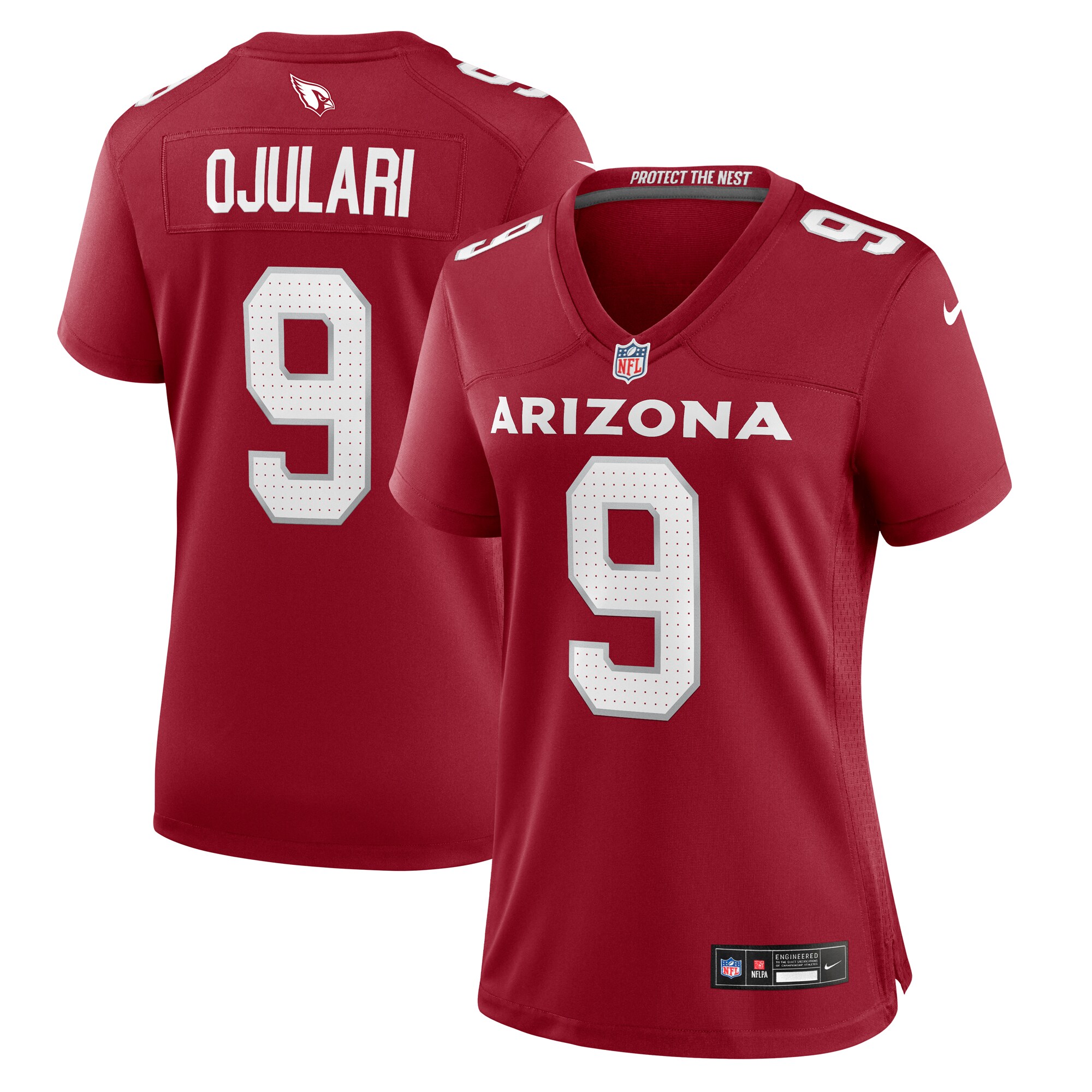 Arizona Cardinals BJ Ojulari Cardinal Team Game NFL Jersey Women's