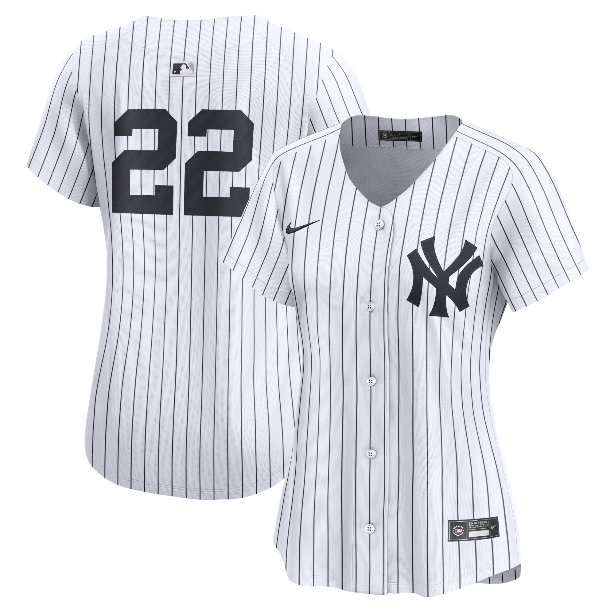 New York Yankees Juan Soto White Home Limited Player MLB Jersey Women's