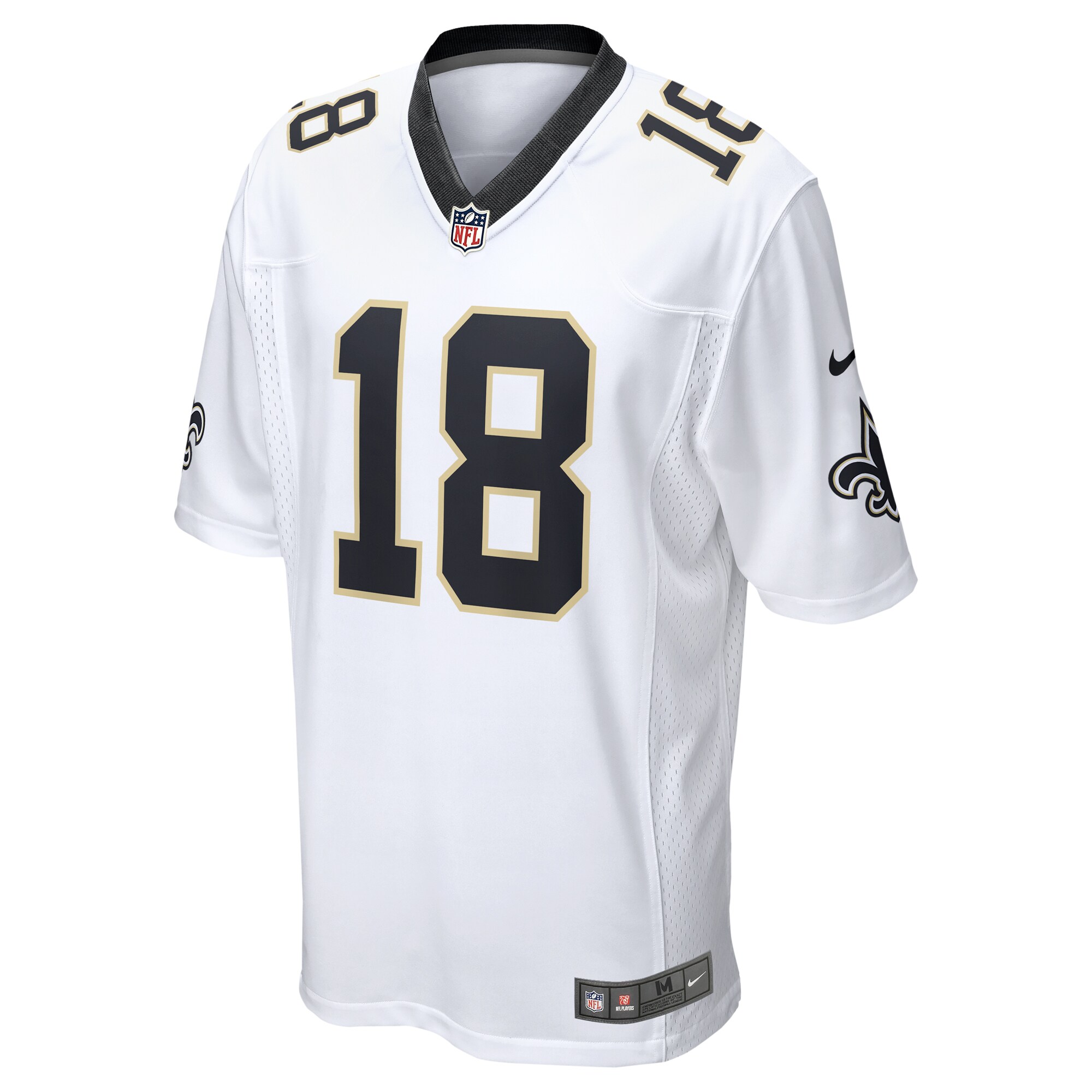 New Orleans Saints Spencer Rattler White Game Player NFL Jersey Men's