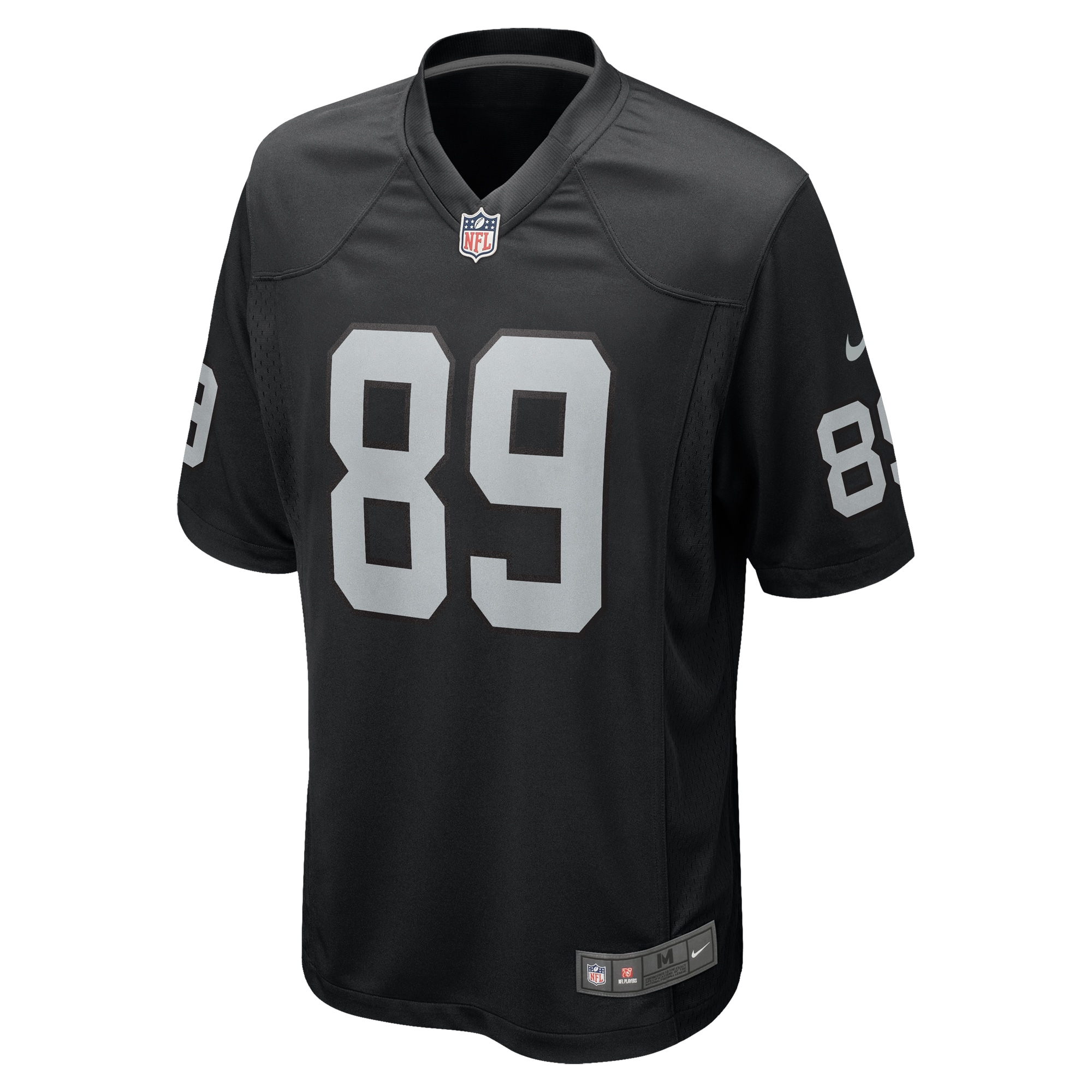 Las Vegas Raiders Brock Bowers Black Player Game NFL Jersey Men's