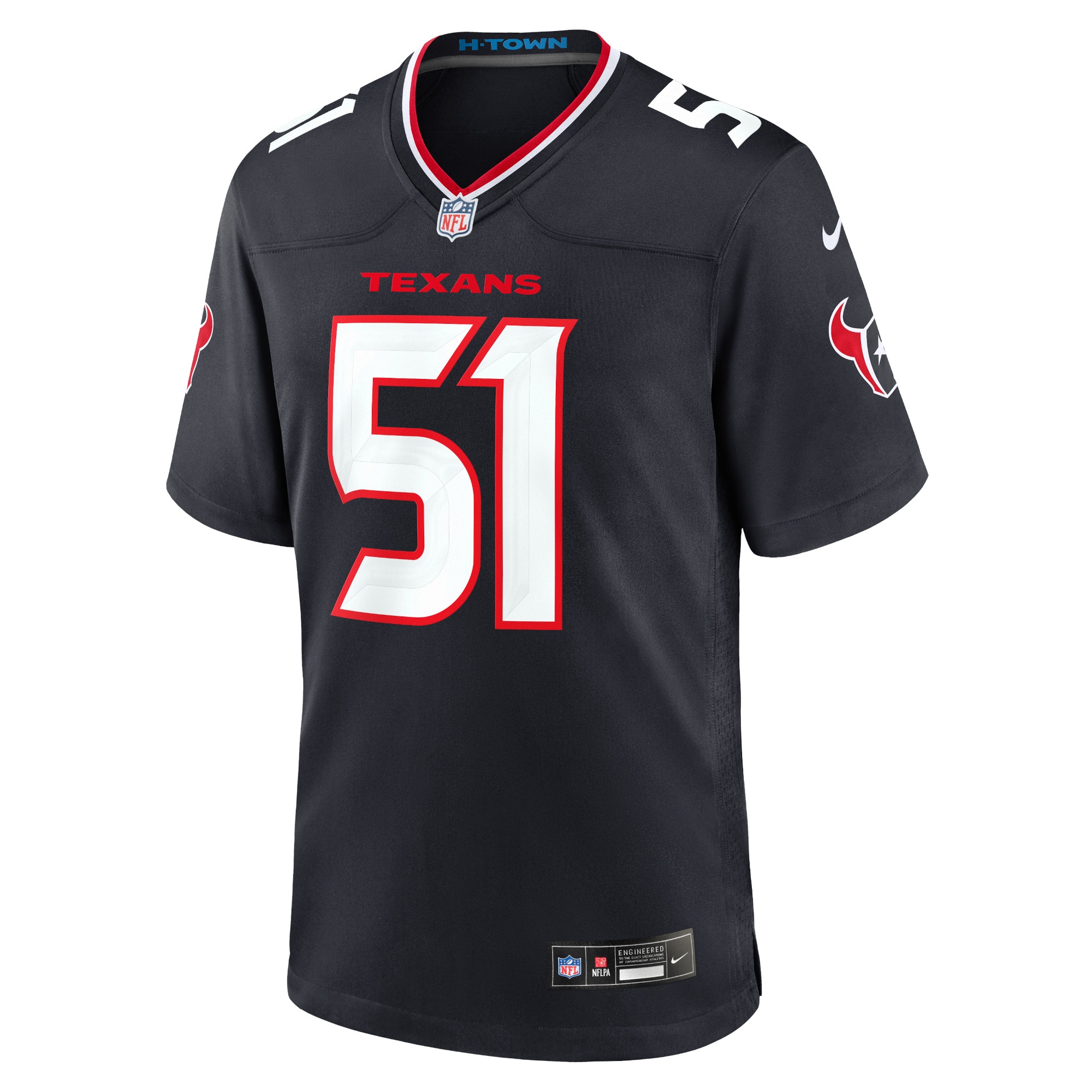 Houston Texans Will Anderson Jr. Navy Game NFL Jersey Men's