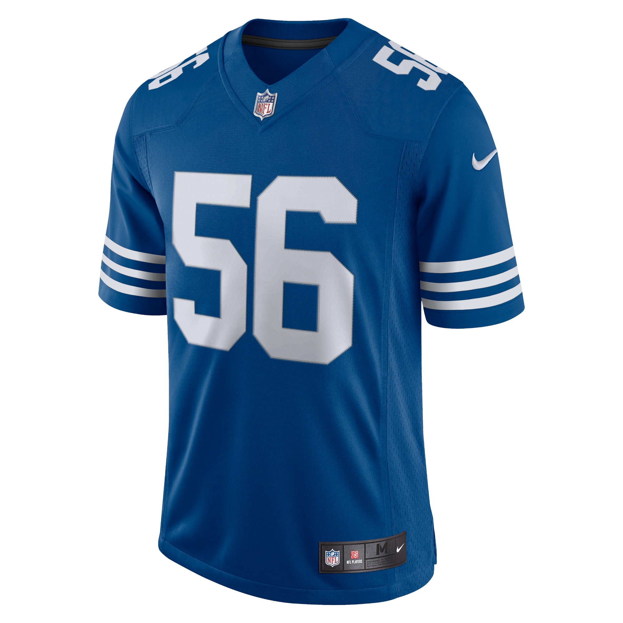 Indianapolis Colts Quenton Nelson Royal Alternate Vapor Limited NFL Jersey Men's