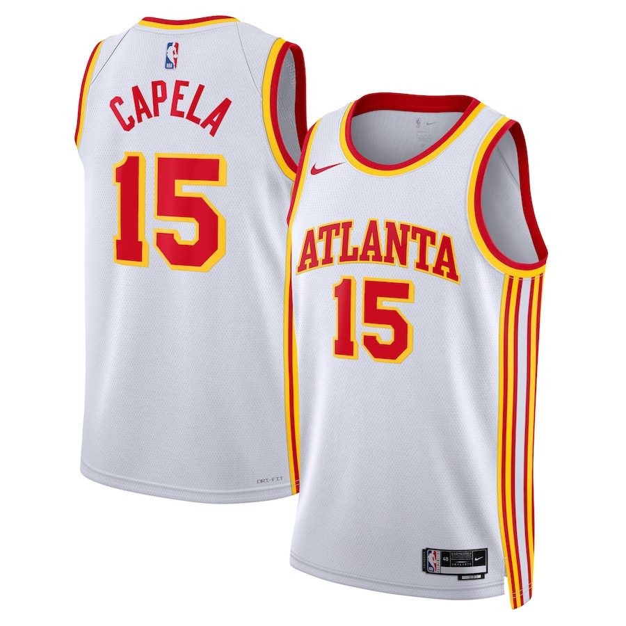 Clint Capela 15 Atlanta Hawks Unisex Swingman Association Editio White NBA Jersey Unisex