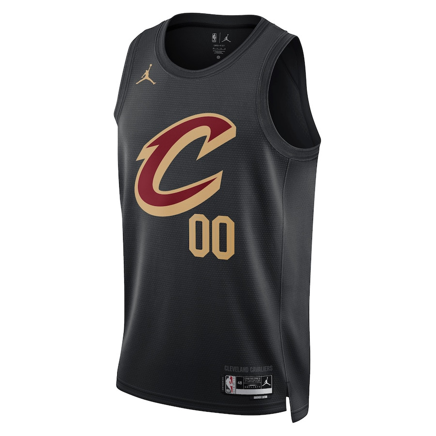 Cleveland Cavaliers 2023/24 Statement Swingman Custom Black NBA Jersey Men's