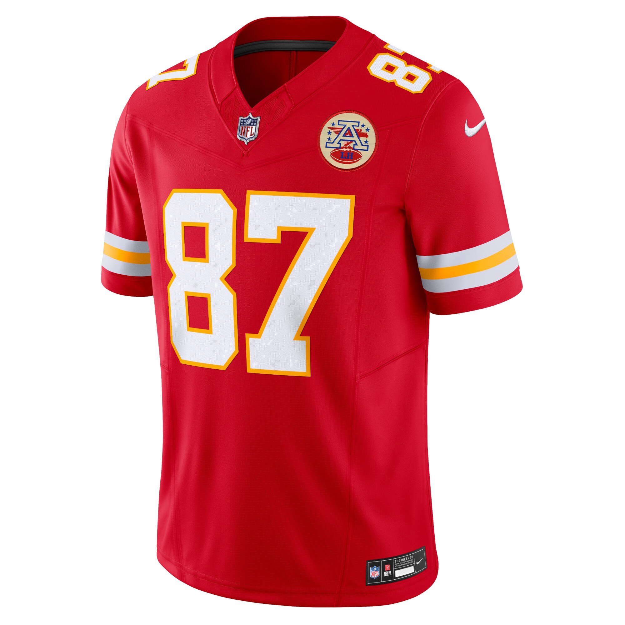 Kansas City Chiefs Travis Kelce Red Vapor F.U.S.E. Limited NFL Jersey Men's