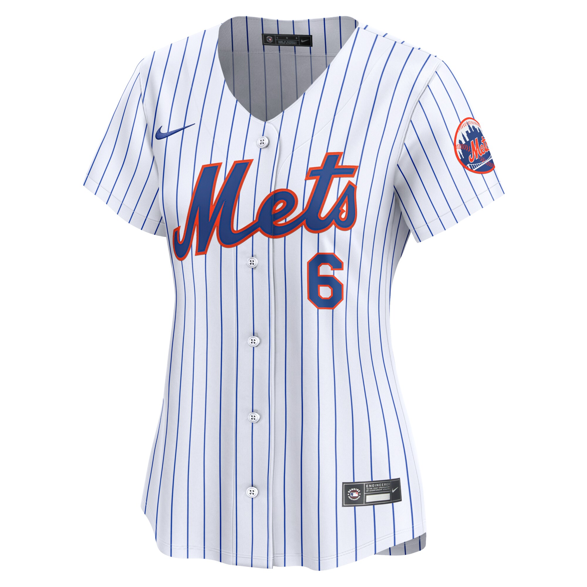 New York Mets Starling Marte White Home Limited Player MLB Jersey Women's