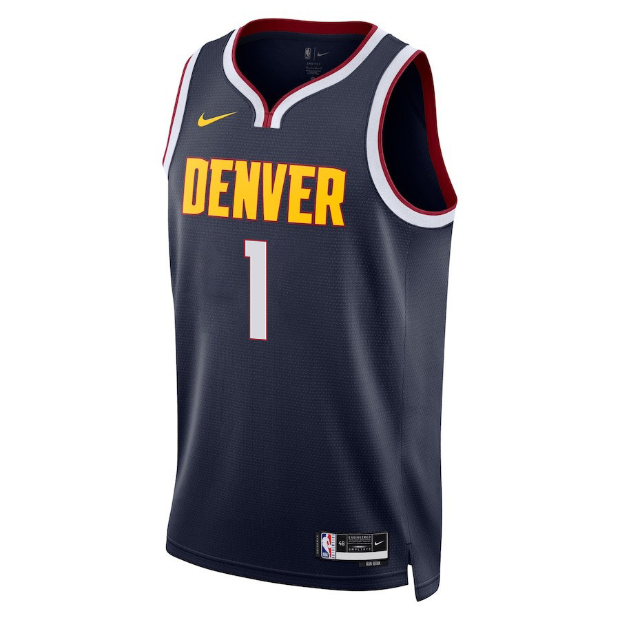 Michael Porter Jr. 1 Denver Nuggets Final Champions 2023 Swingma Black NBA Jersey Youth