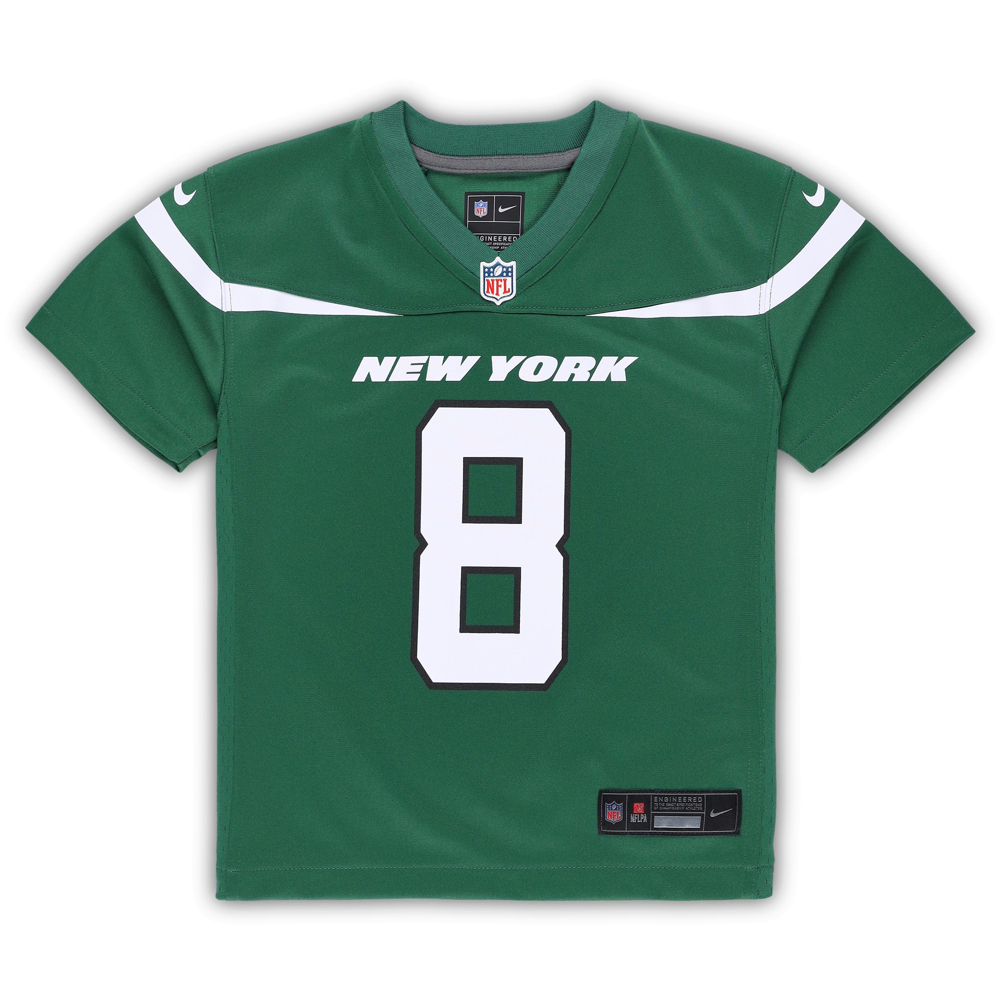 Infant New York Jets Aaron Rodgers Gotham Green Game NFL Jersey Men's