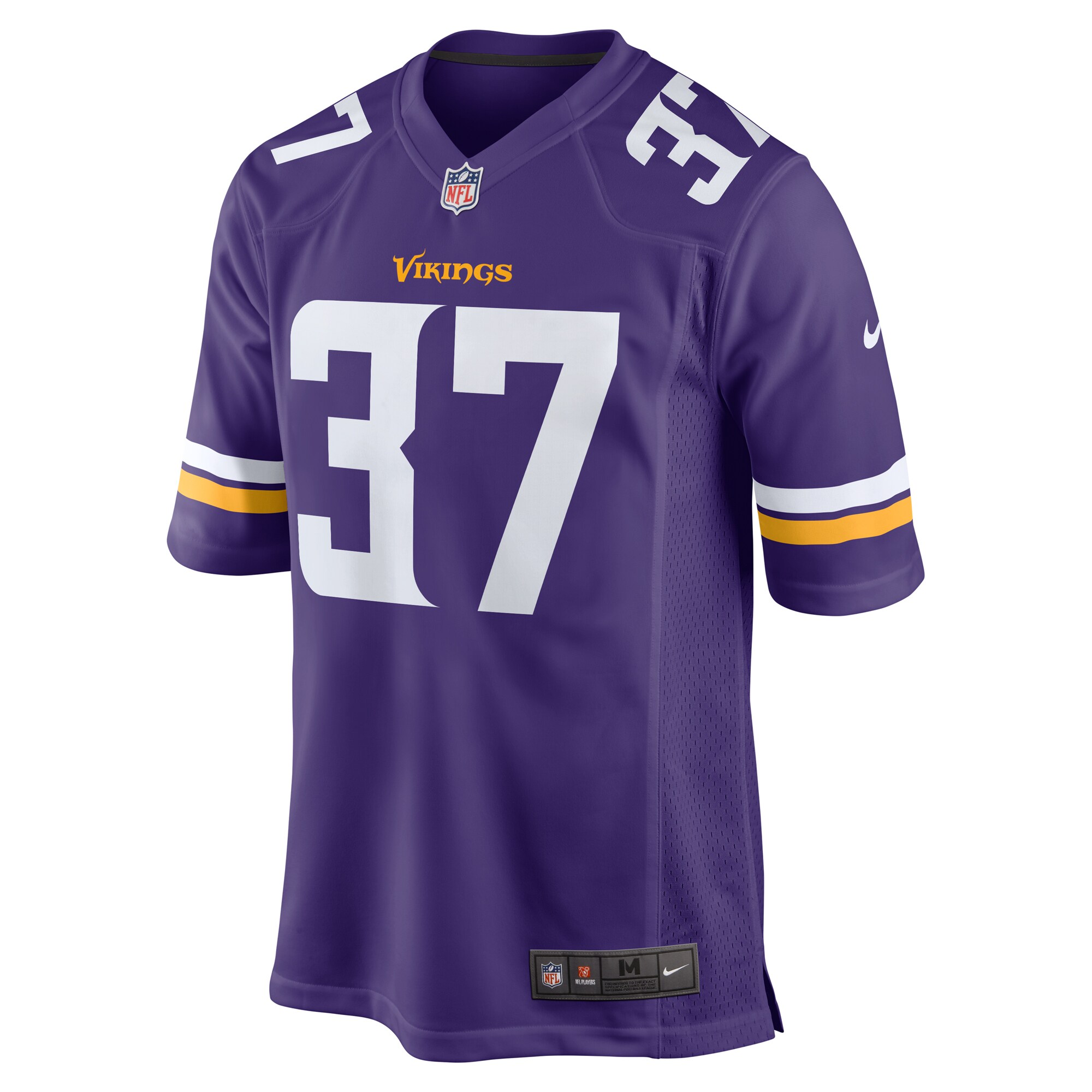 Minnesota Vikings Myles Gaskin Purple Team Game NFL Jersey Men's
