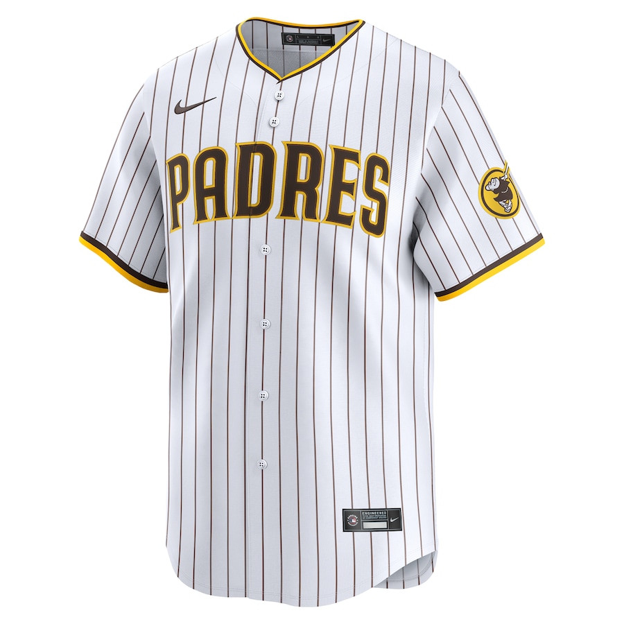 Jackson Merrill 3 San Diego Padres Home Limited White MLB Jersey Men's