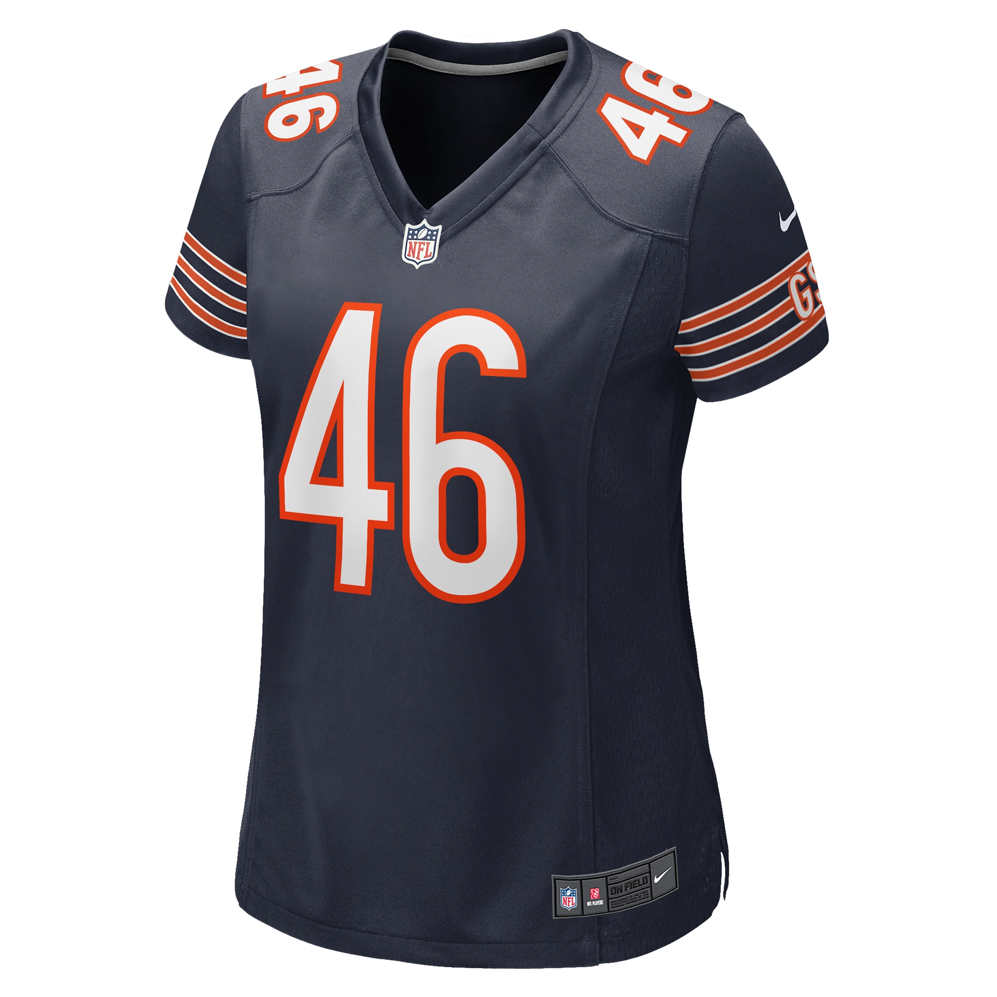 Chicago Bears Christian Matthew Navy Game NFL Jersey Women's