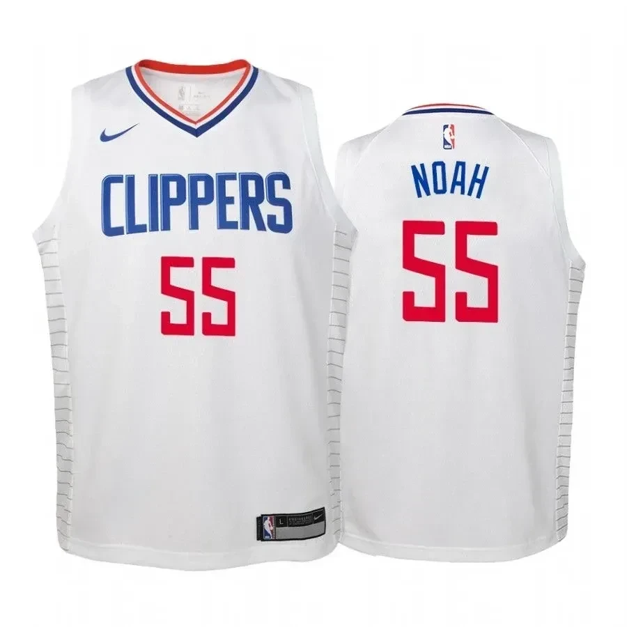 Joakim Noah Los Angeles Clippers White Association NBA Jersey Youth