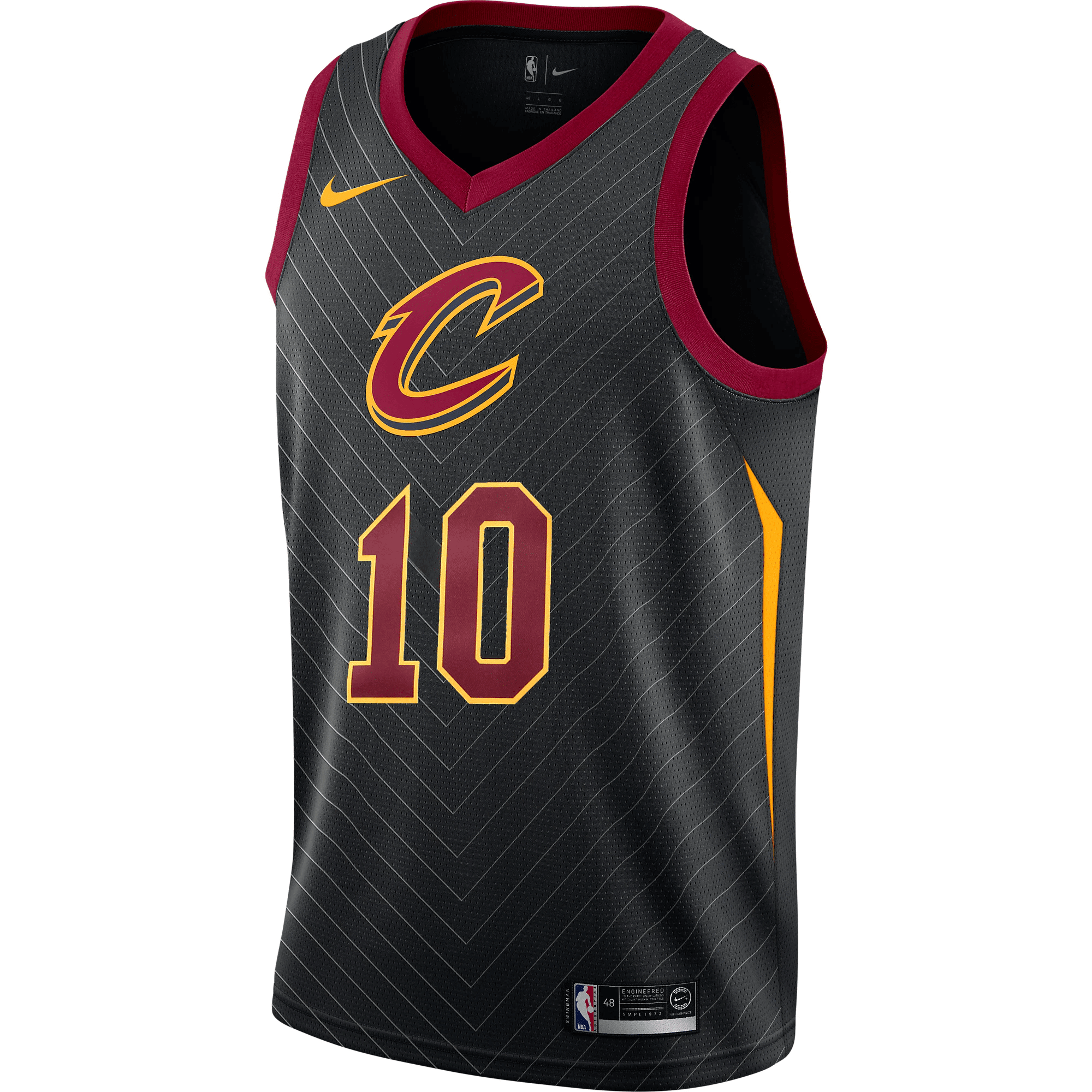Darius Garland Cleveland Cavaliers Swingman Statement Edition Black NBA Jersey Men's