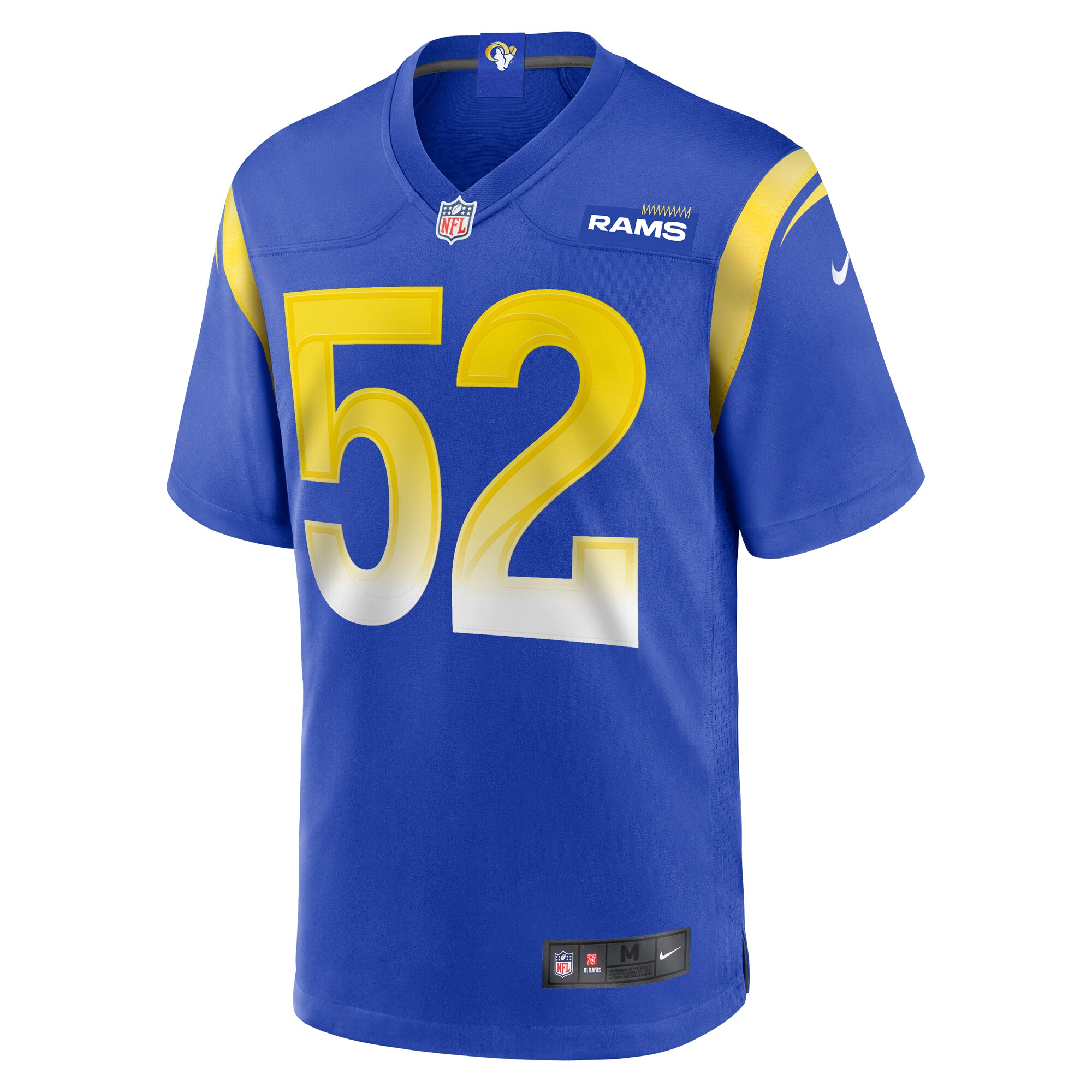 Los Angeles Rams Larrell Murchison Royal Team Game NFL Jersey Men's