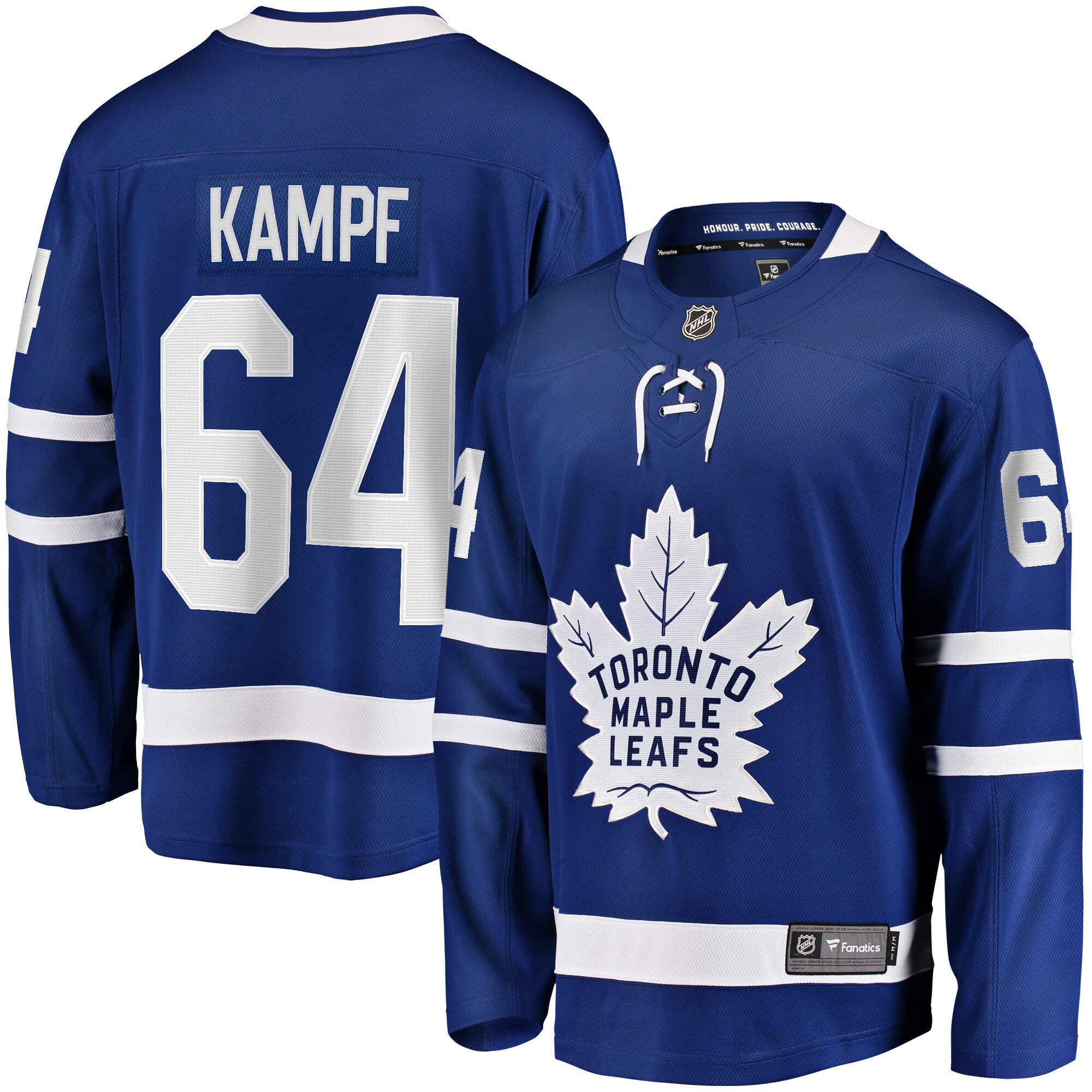 Toronto Maple Leafs David Kampf Blue Home Premier Breakaway Player NHL Jersey Men's