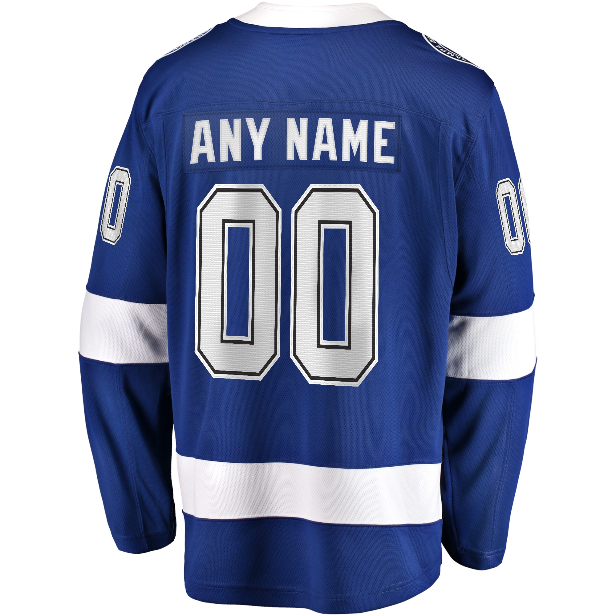 Tampa Bay Lightning Blue 2021 Stanley Cup Champions Home Breakaway Custom NHL Jersey Men's