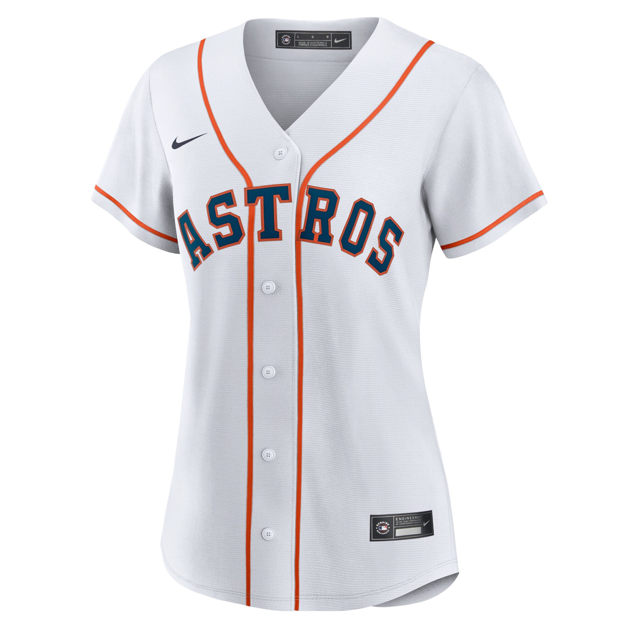 Houston Astros Jose Altuve White Home Player MLB Jersey Women's