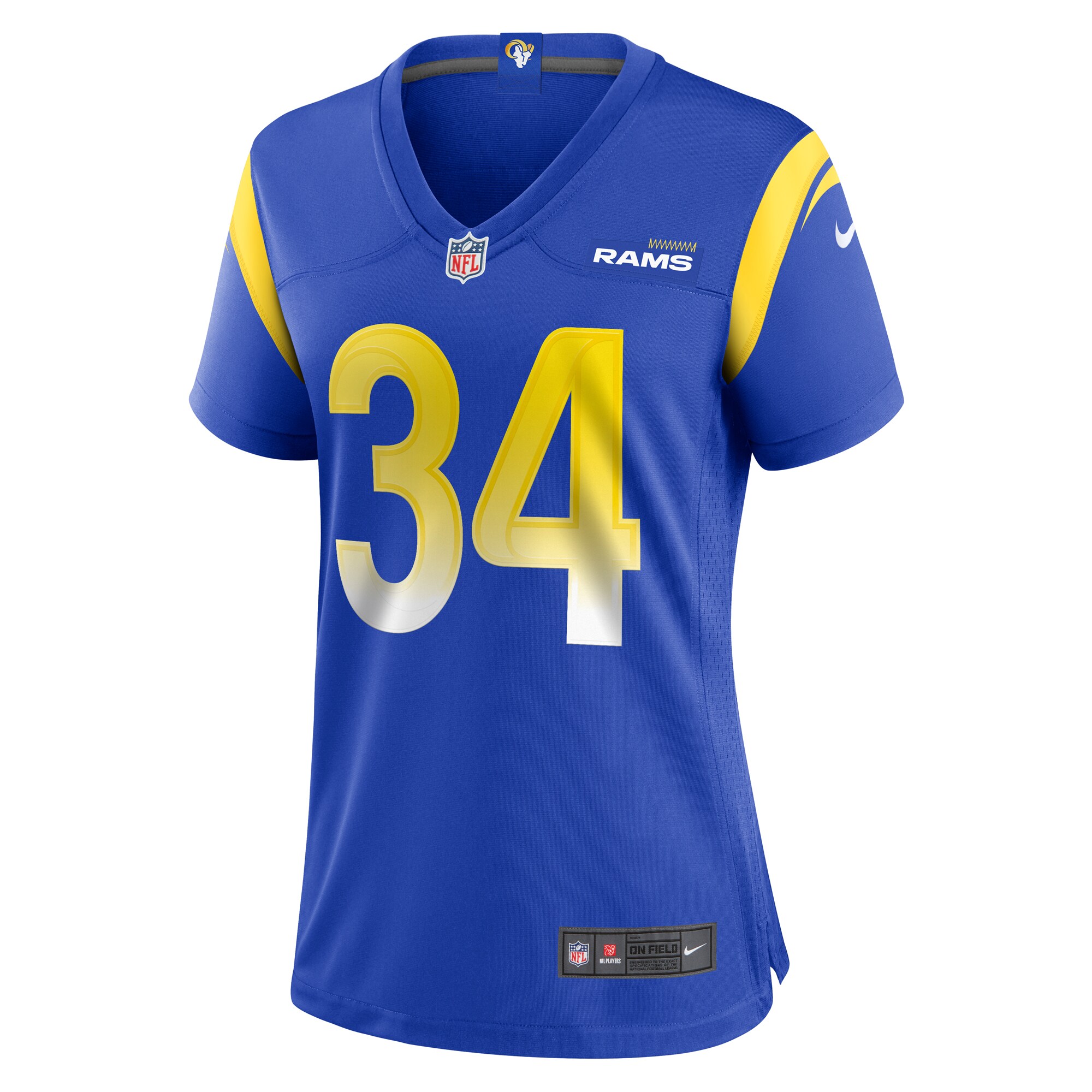 Los Angeles Rams Tanner Ingle Royal Home Game NFL Jersey Women's