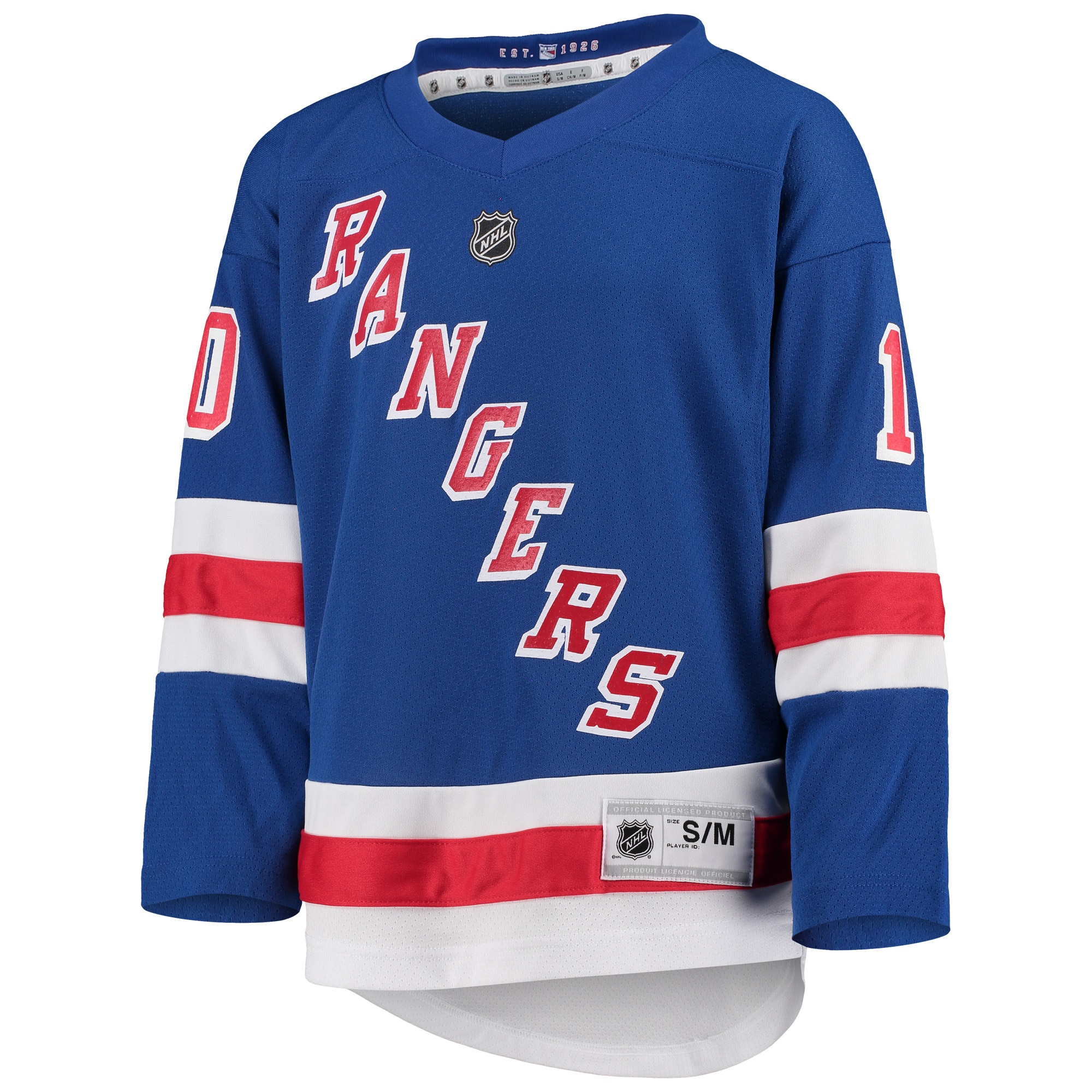 New York Rangers Artemi Panarin Blue Home Player NHL Jersey Youth