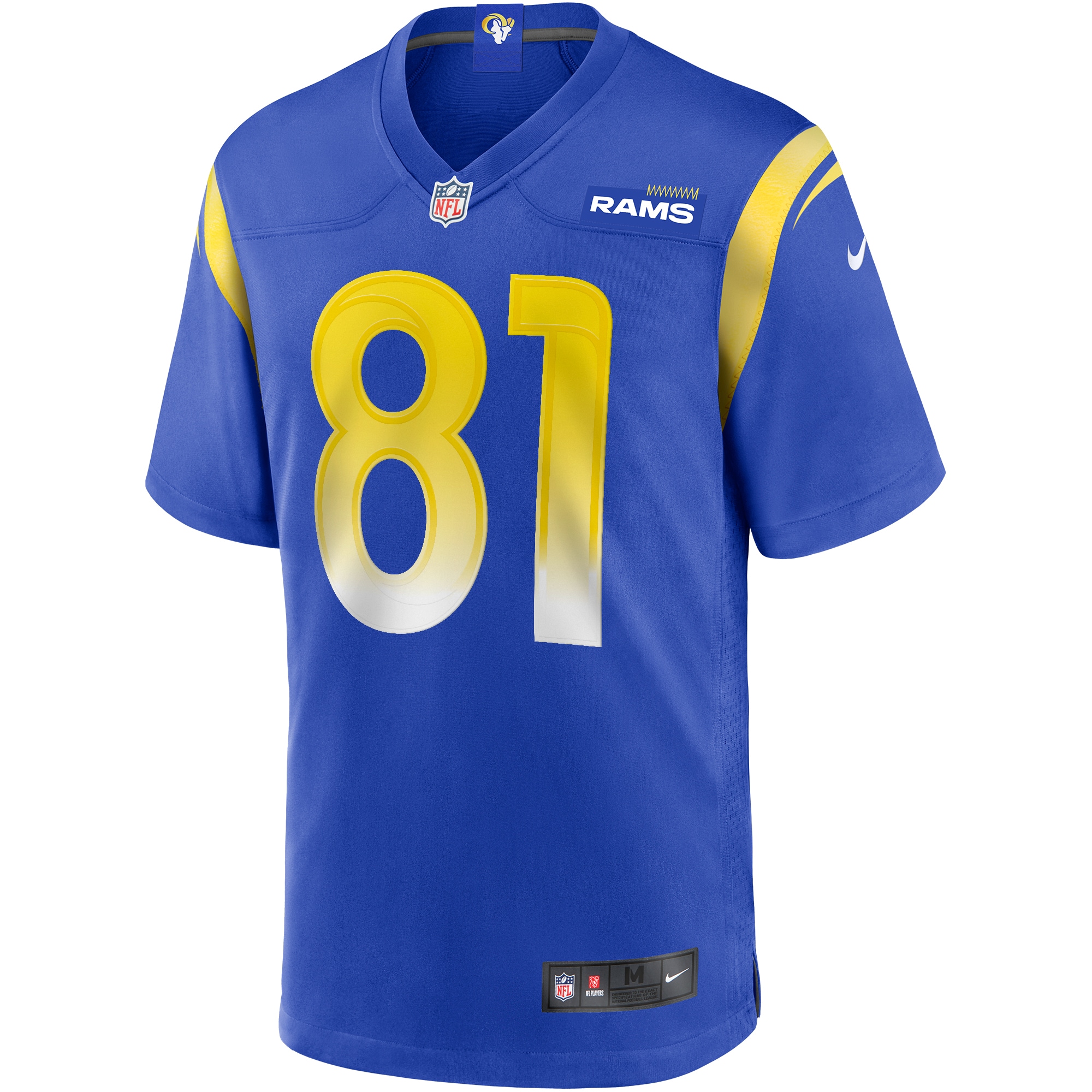 Los Angeles Rams Torry Holt Royal Game Retired Player NFL Jersey Men's