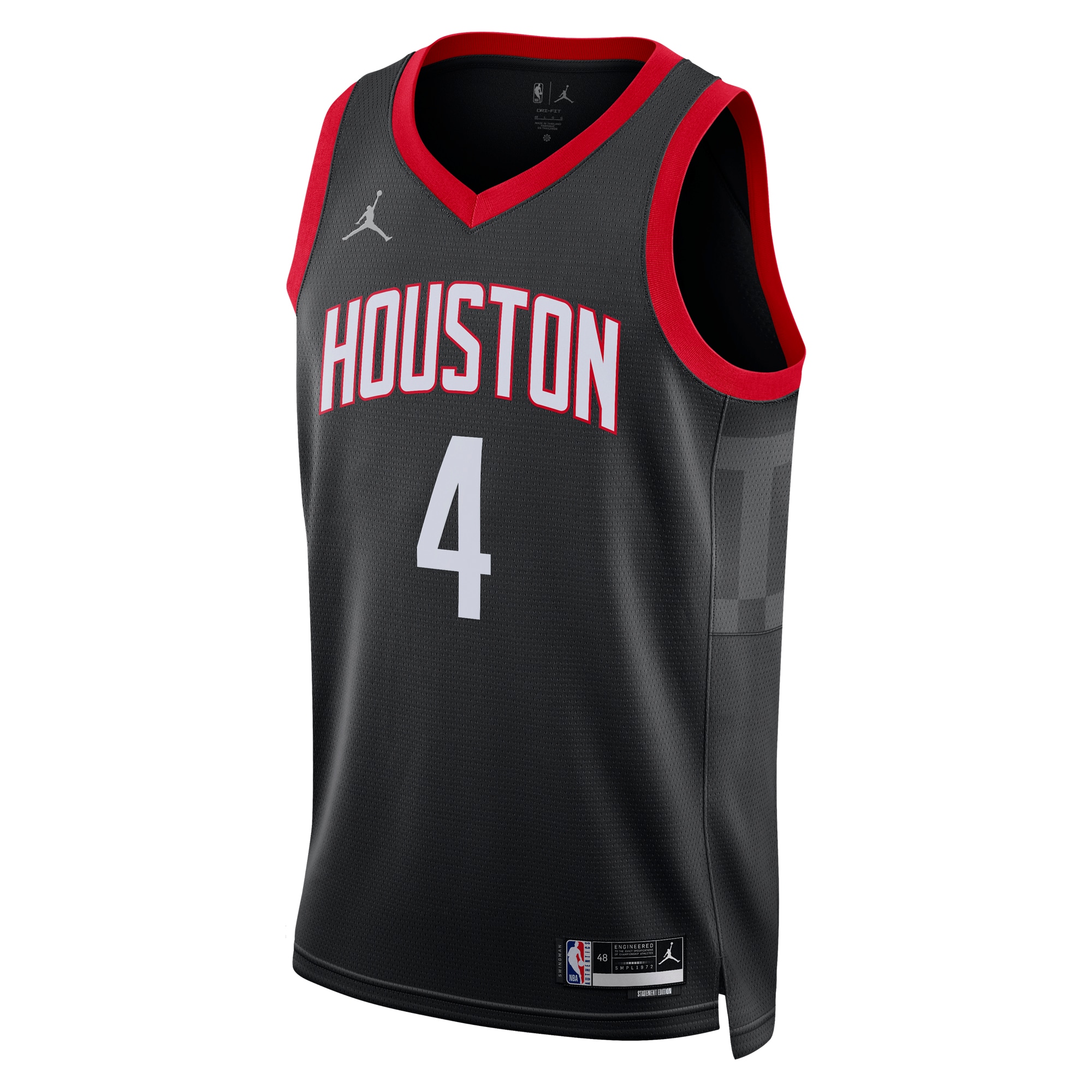 Houston Rockets Jordan Statement Swingman Black Jalen Green NBA Jersey Men's